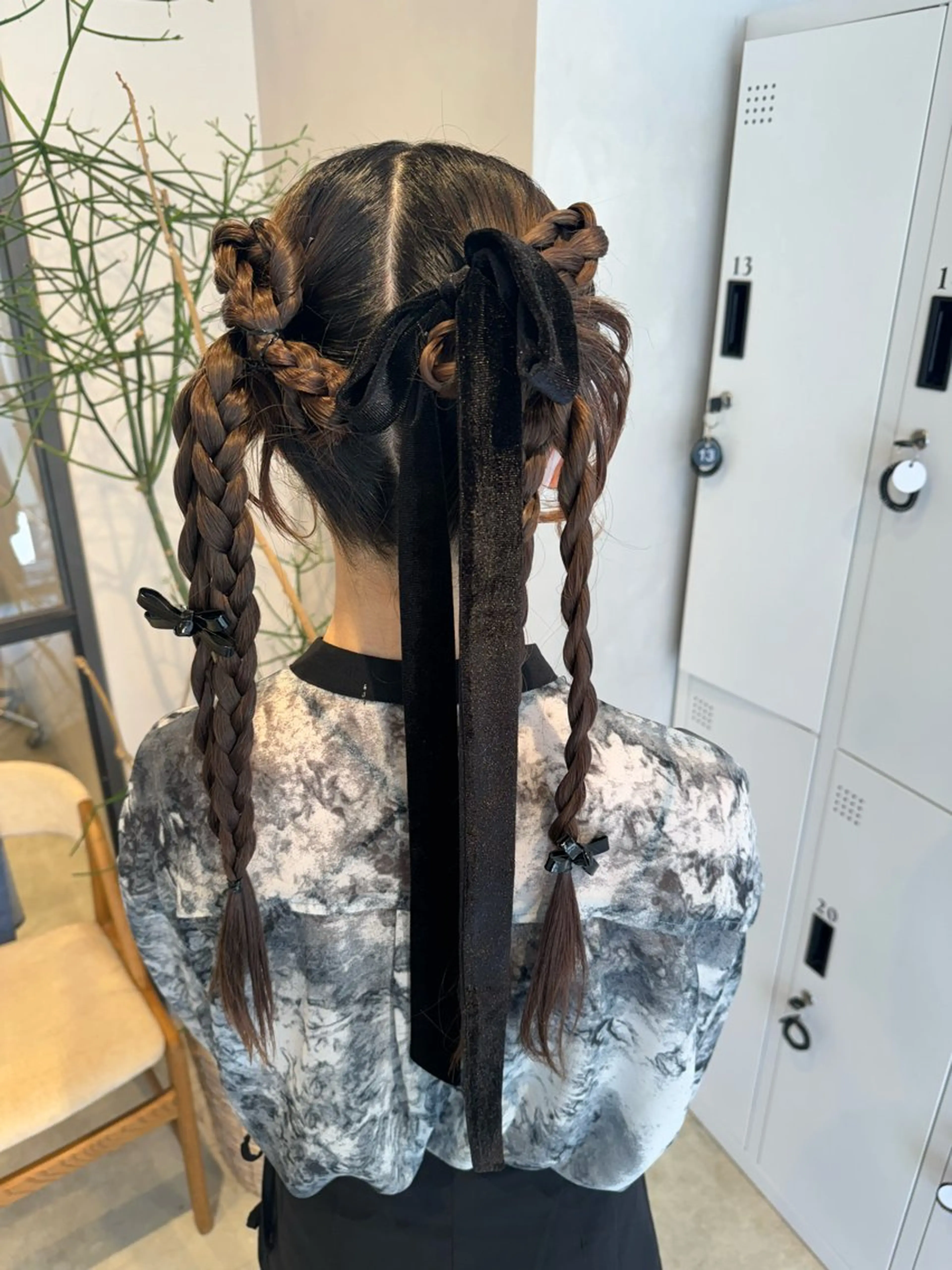 ヘアアレンジ 透明感カラー✨艶髪 制作🌱山根あゆみのヘアスタイル