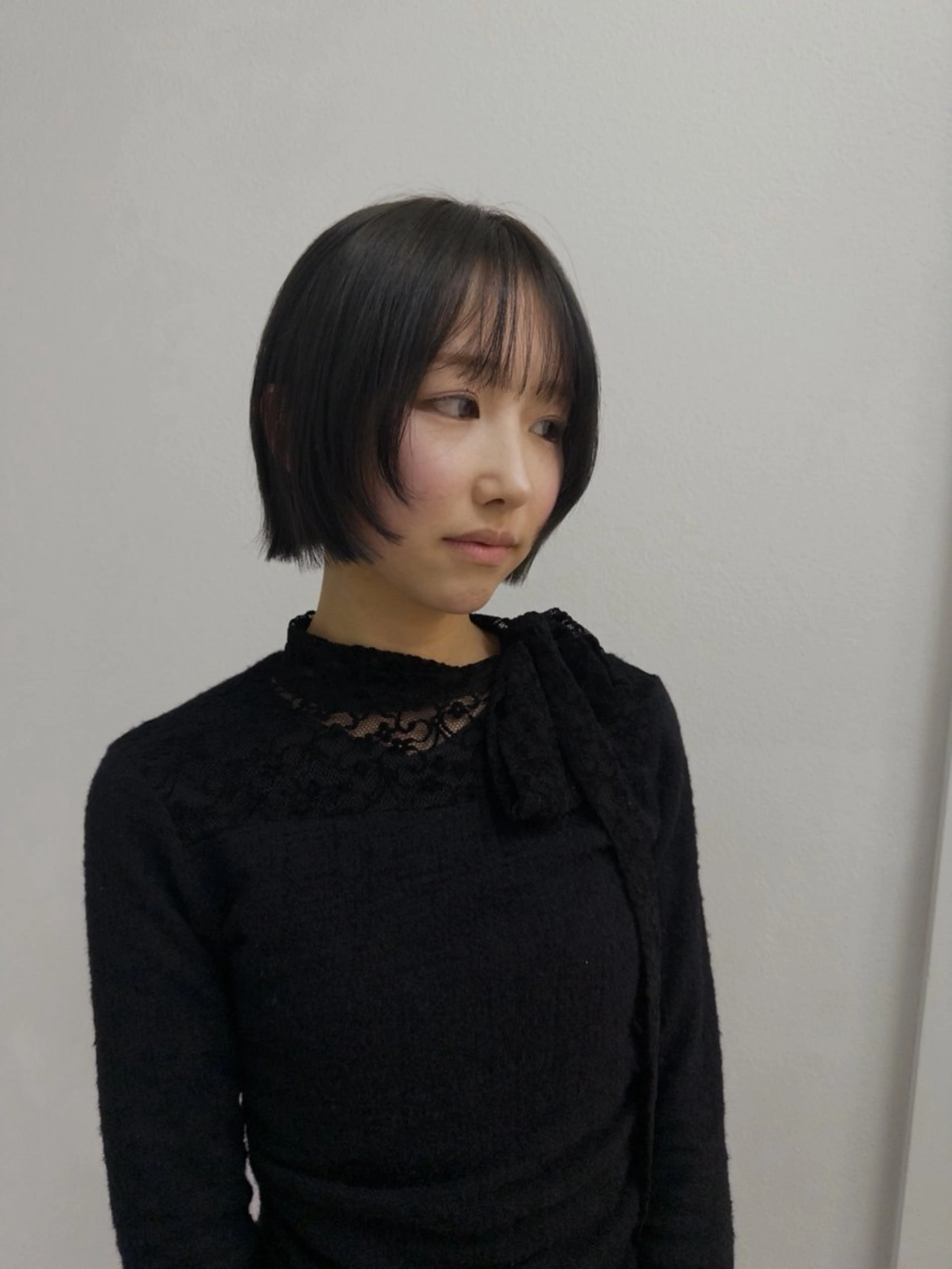 ショート ボブ manami /ショ ート/カットモデルのヘアスタイル