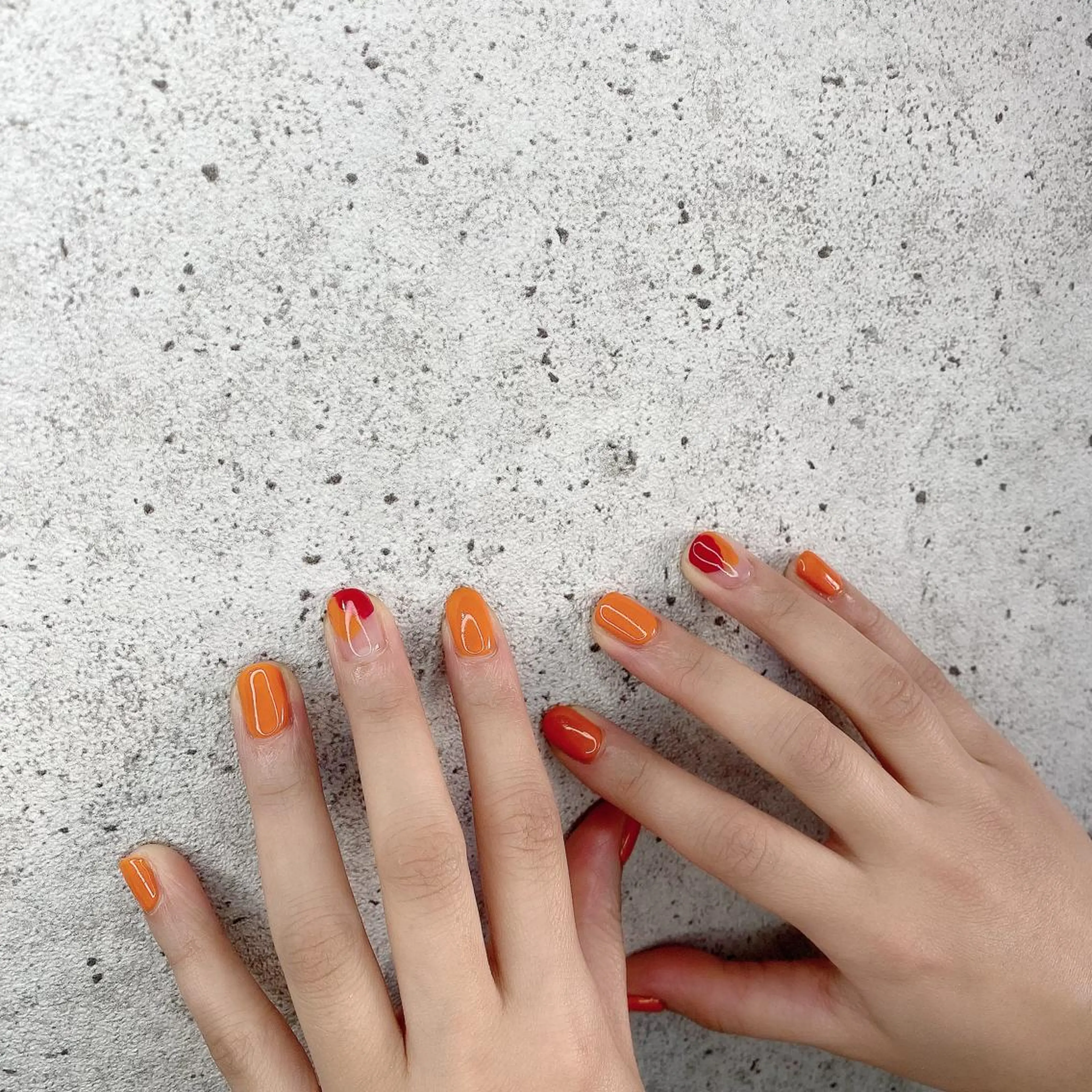 ロング カラー パーマ ヘアアレンジ メンズ キッズ ネイル マツエク・マツパ ジェルネイル パラジェル Salon Ｋのネイルデザイン