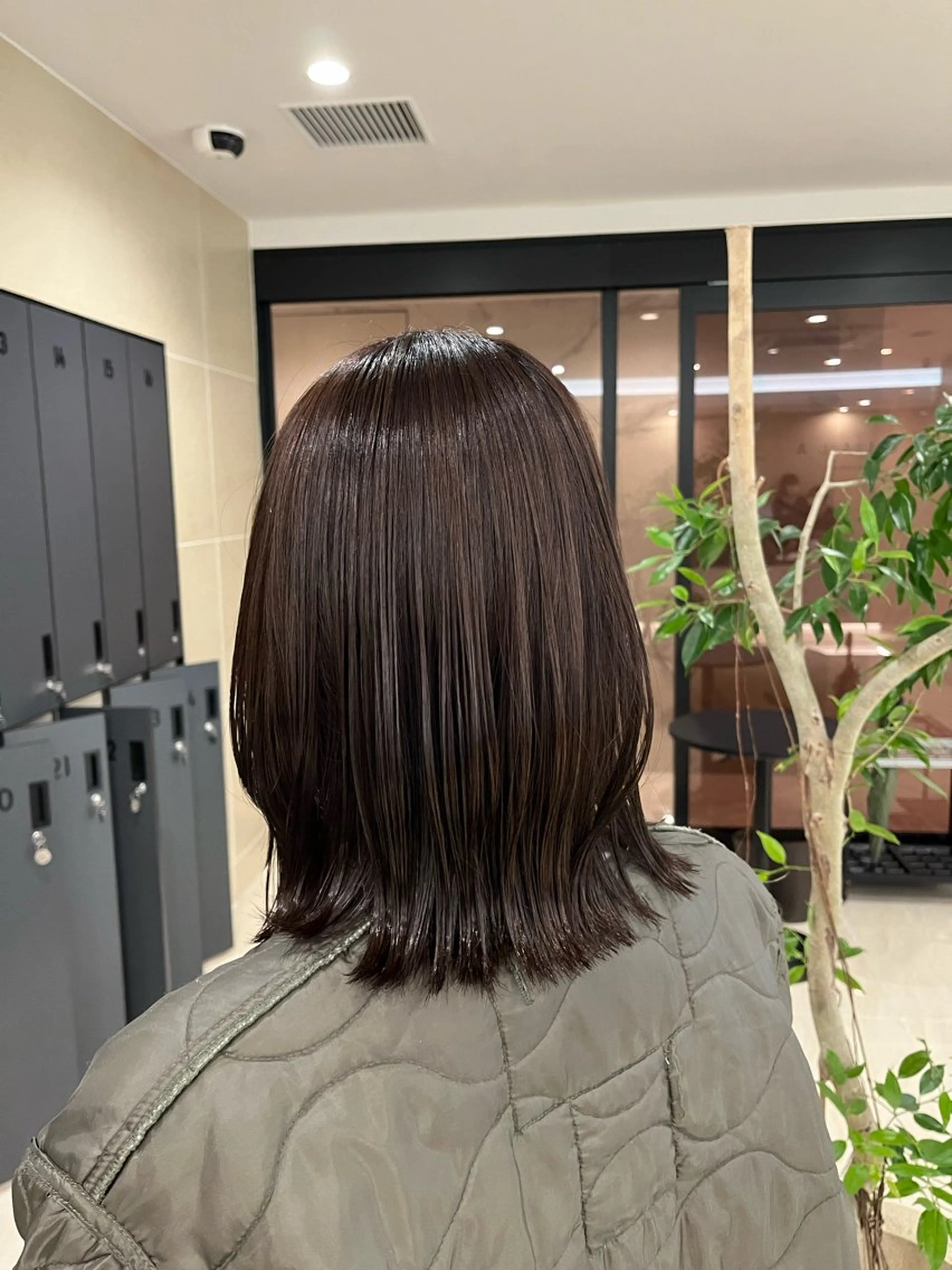 セミロング 髪質改善 トリートメント 藤井 将之のヘアスタイル