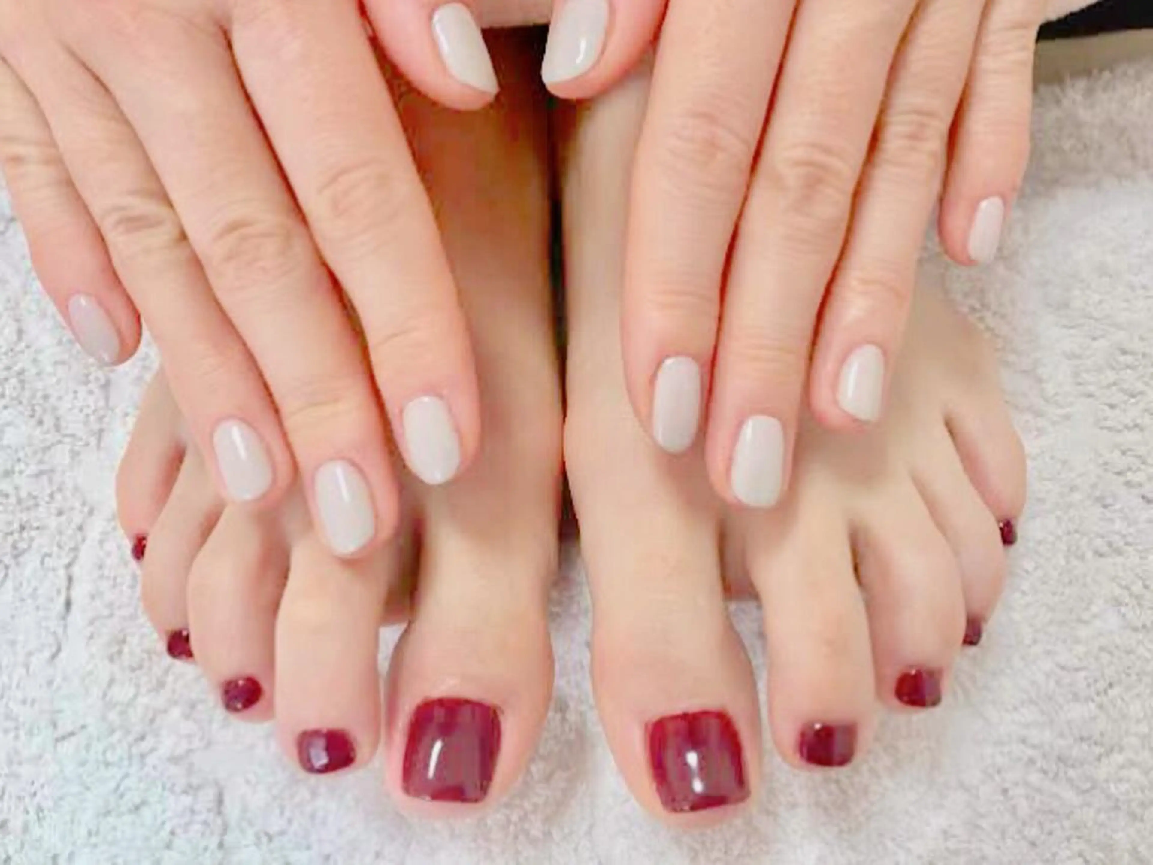 ネイル 🌙都岡 ムーンネイルのネイルデザイン