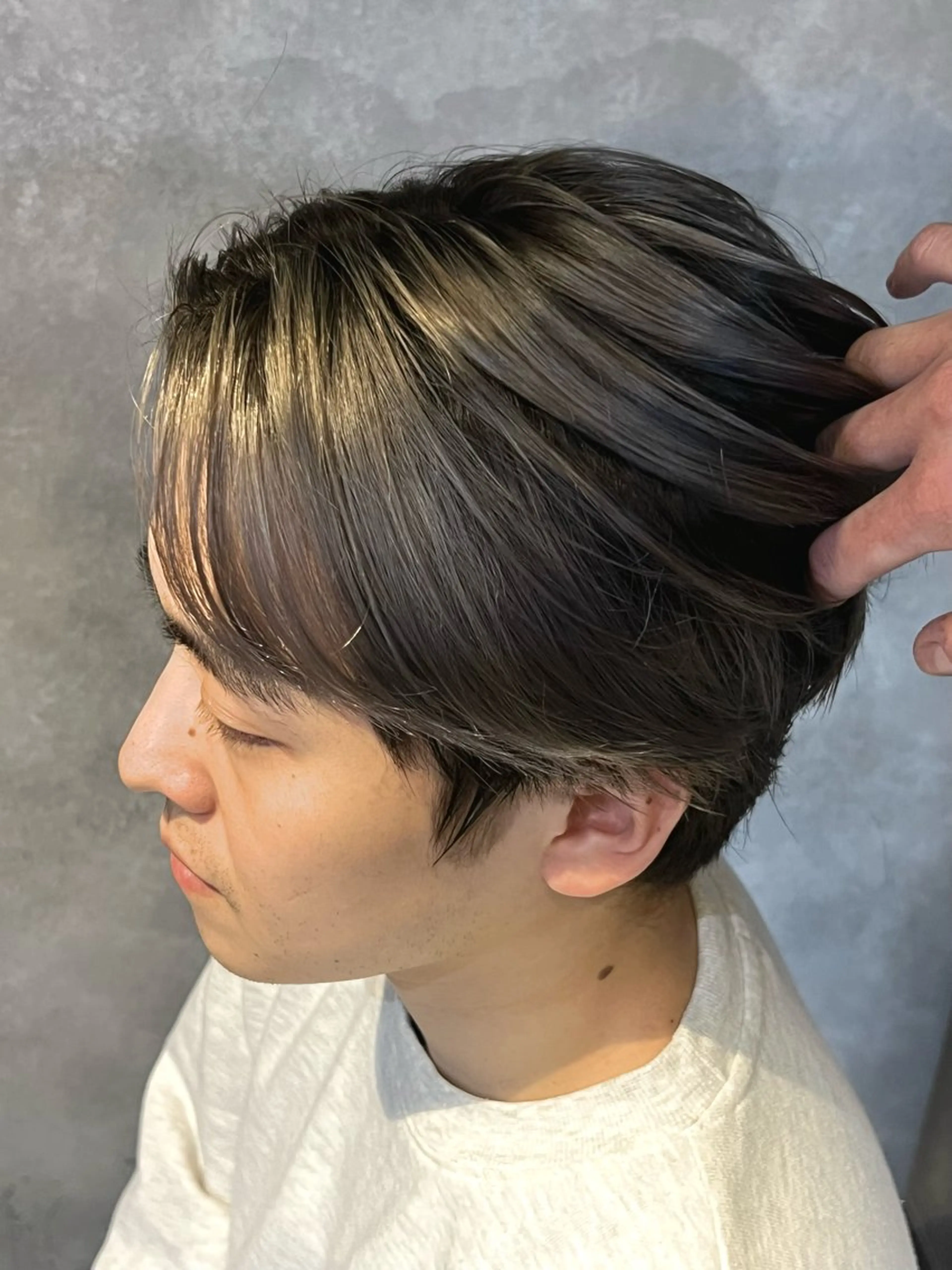 ショート ヘアカラー DIECE渋谷2n'd flor所属・DIECE渋谷 渡邉 凜【メンズ特化】のヘアスタイル
