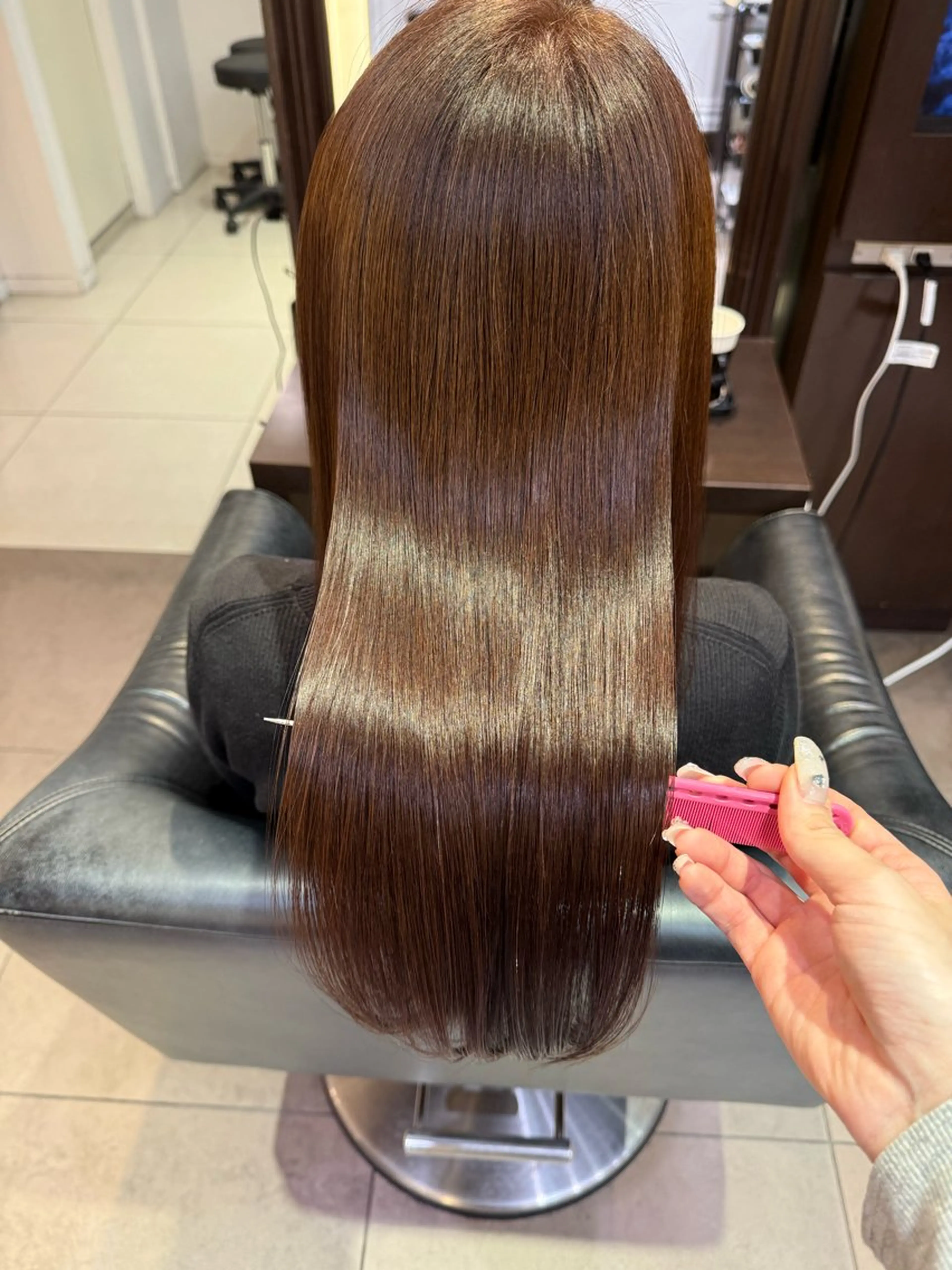 ロング トリートメント 【髪質改善💎韓国風 レイヤー🌷】山川のヘアスタイル