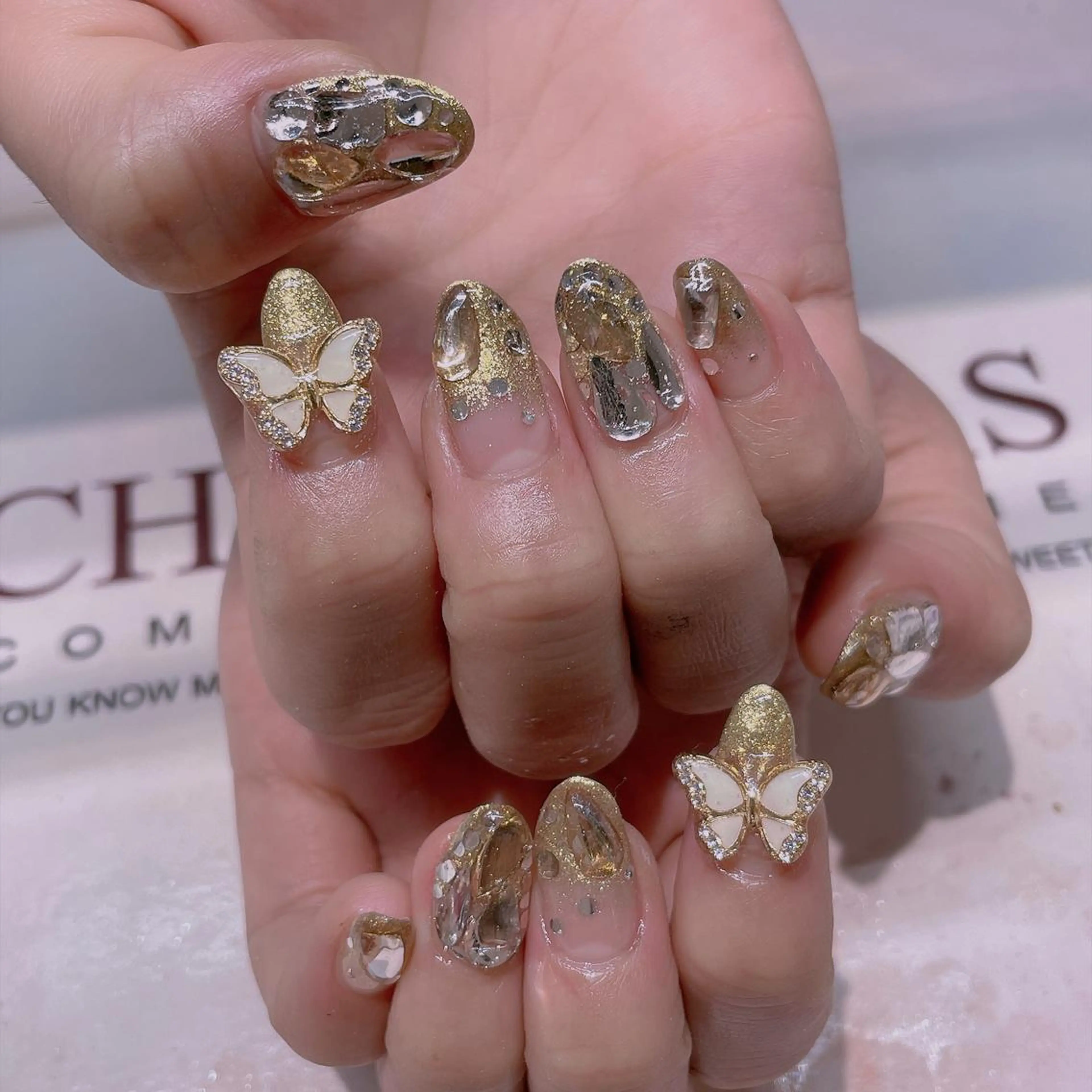 ネイル 長さだし専門店 M2　rikaのネイルデザイン