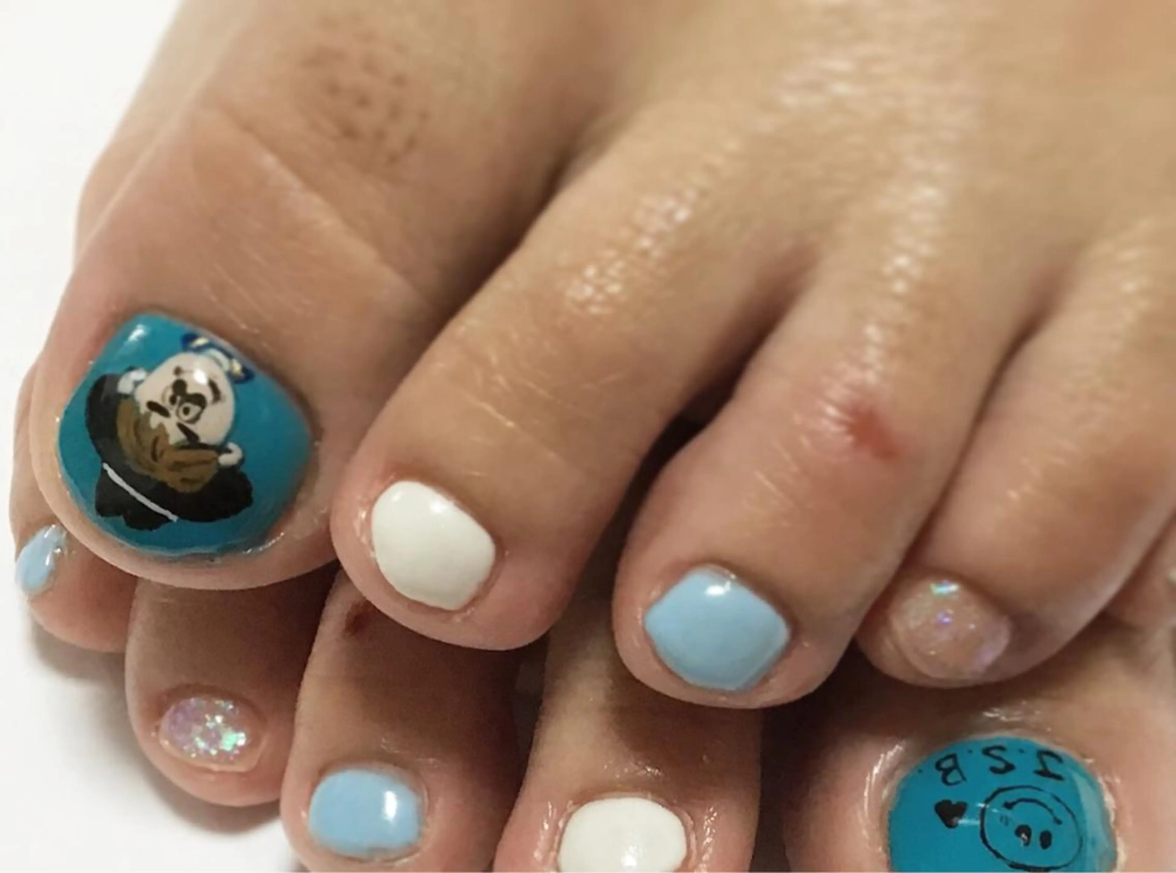 ネイル フットネイル gui amichanのネイルデザイン