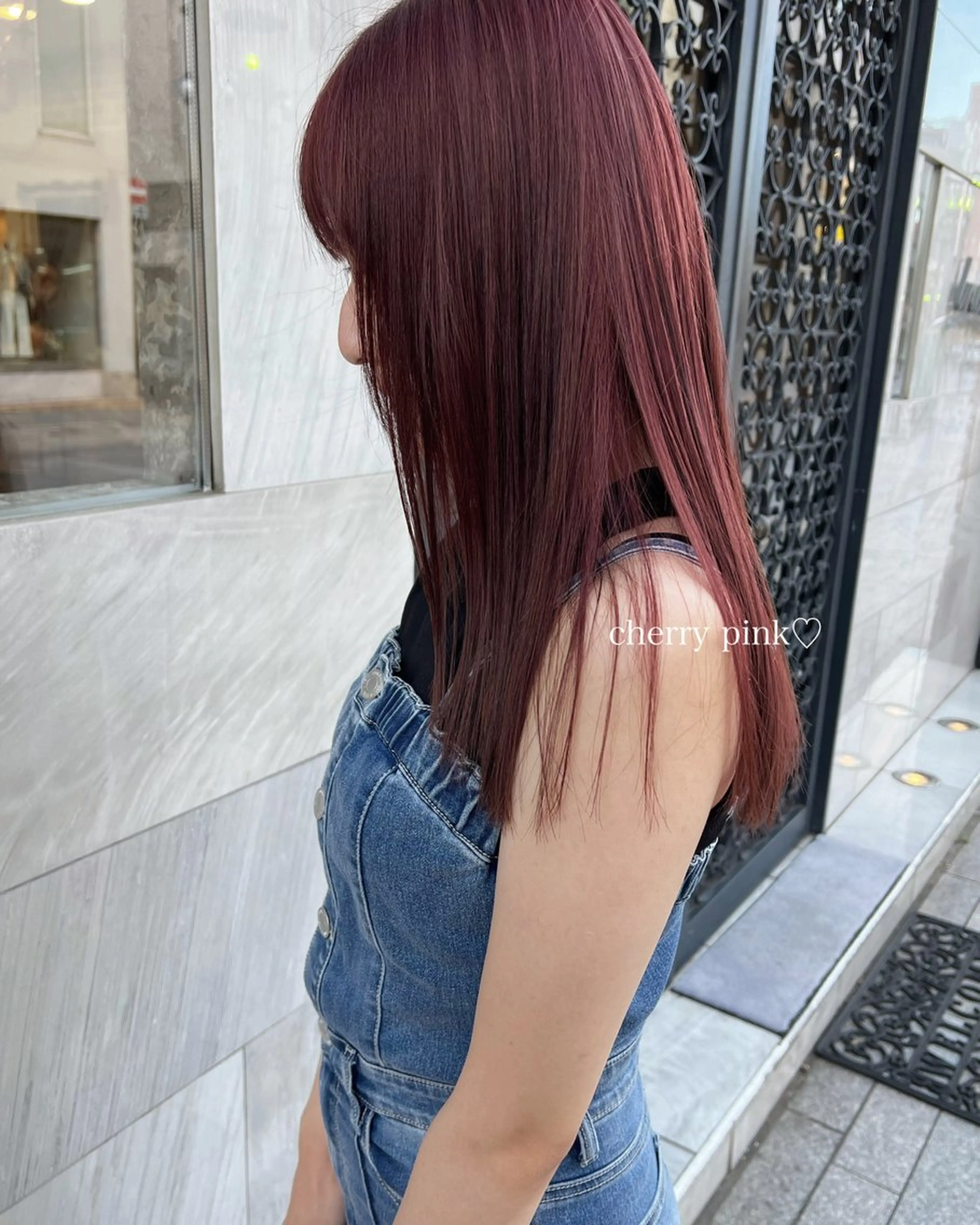 カラー sato harunaのヘアスタイル