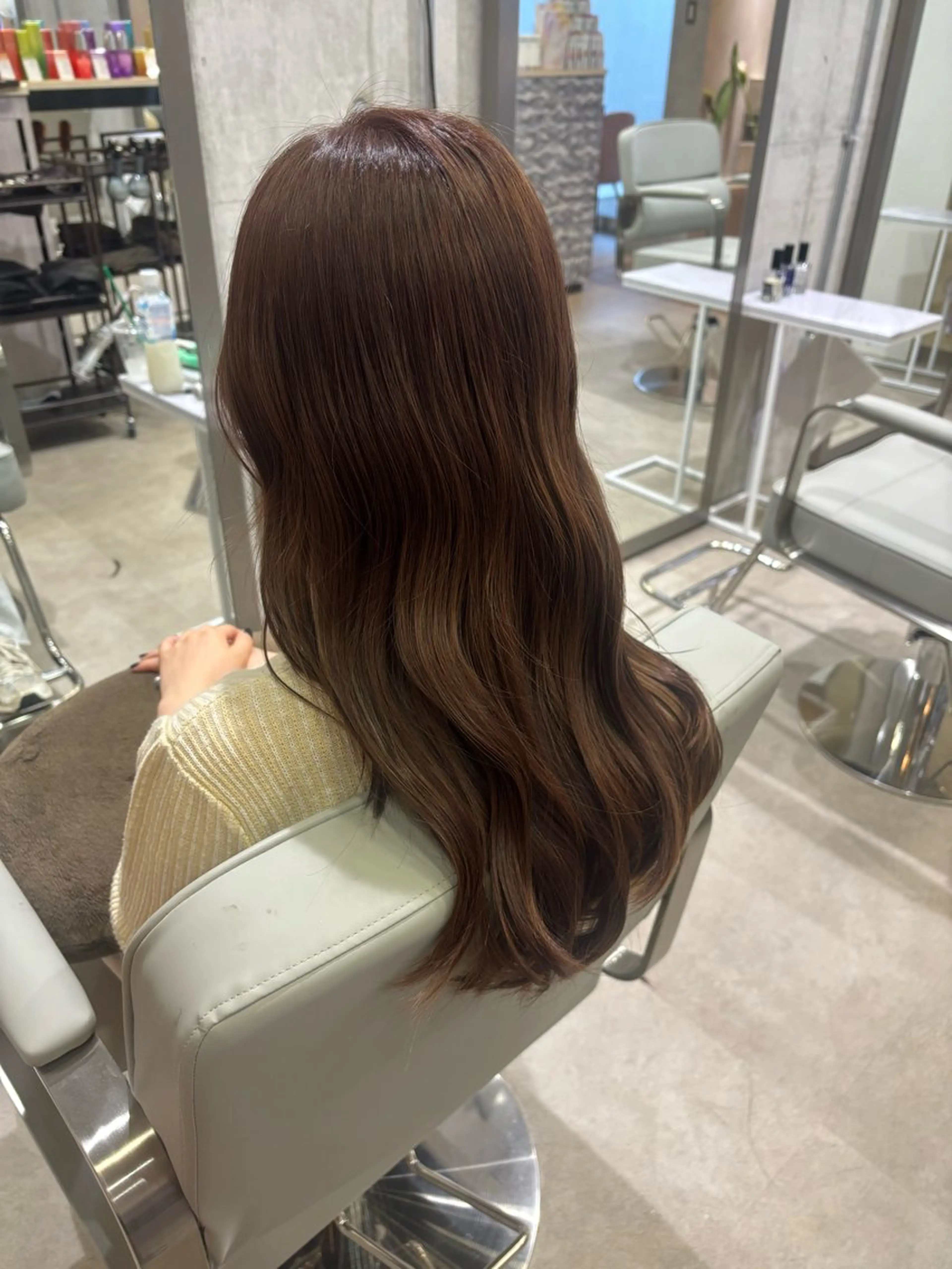 カット＋カラー＋トリートメントの写真