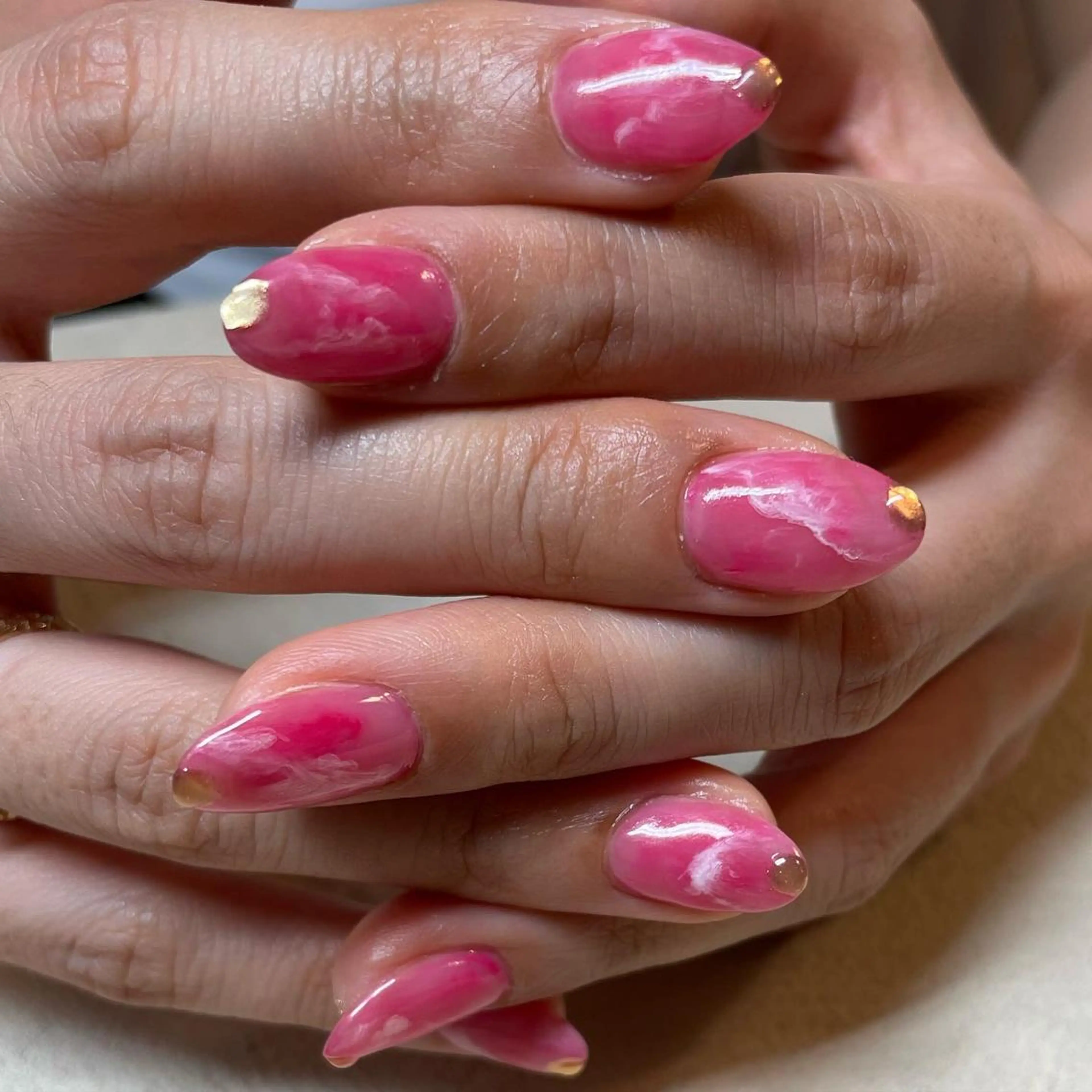 ネイル ハンドネイル 大家 小百合のネイルデザイン