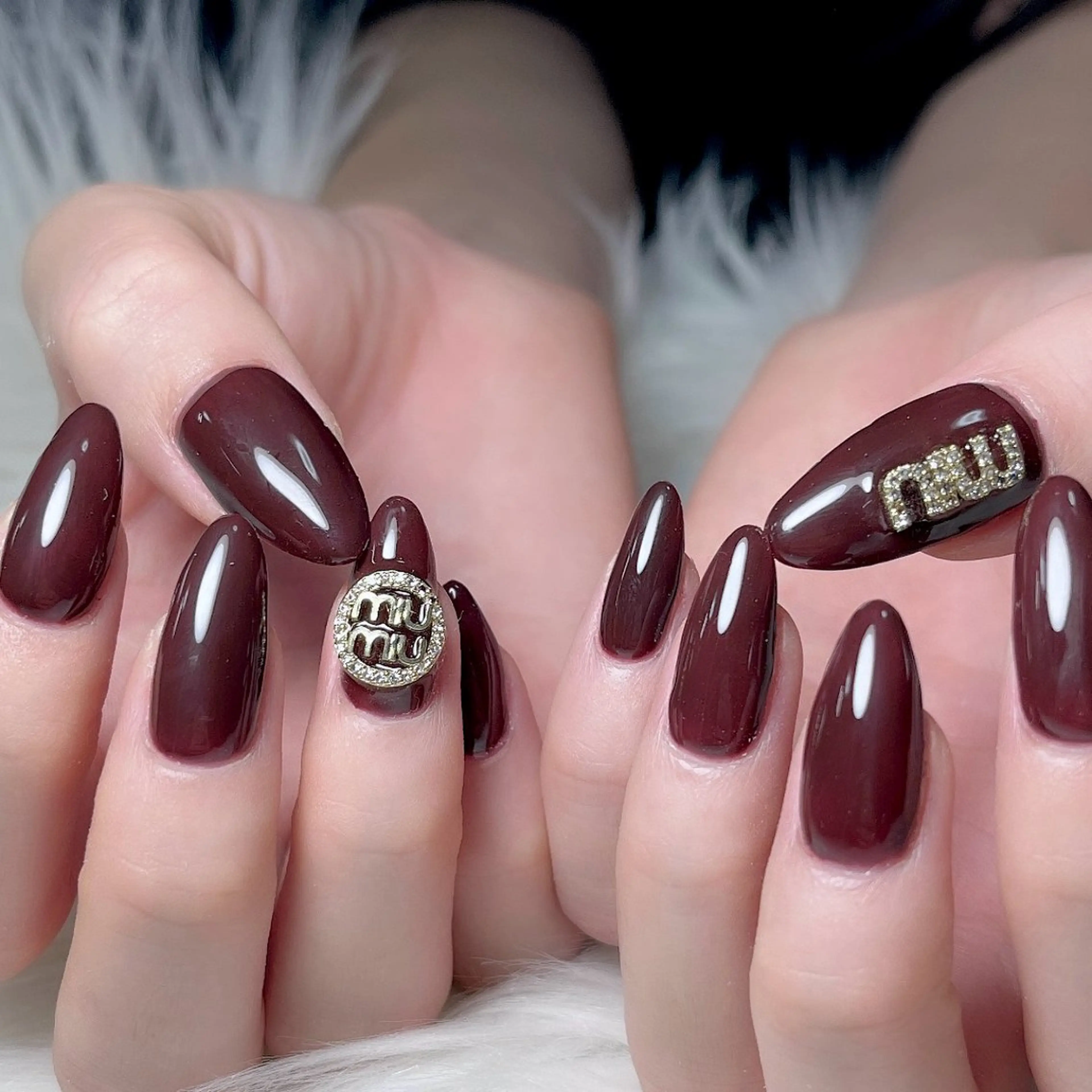 ネイル 韓国ネイル ラメ(グリッター) 持ち込み ハンドネイル 🐕‍🦺Yappy 💗A-tanのネイルデザイン