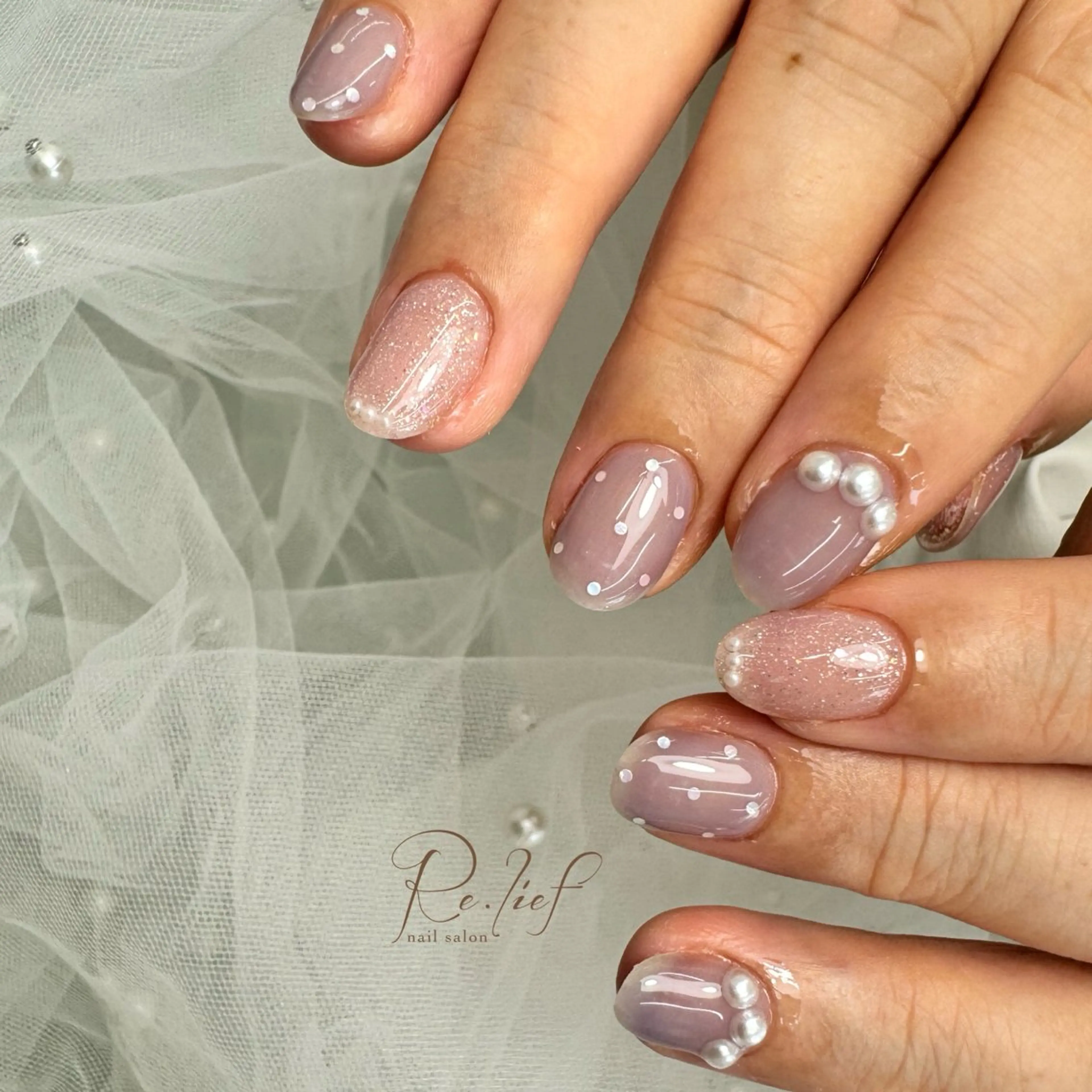 ネイル re.lief nailのネイルデザイン