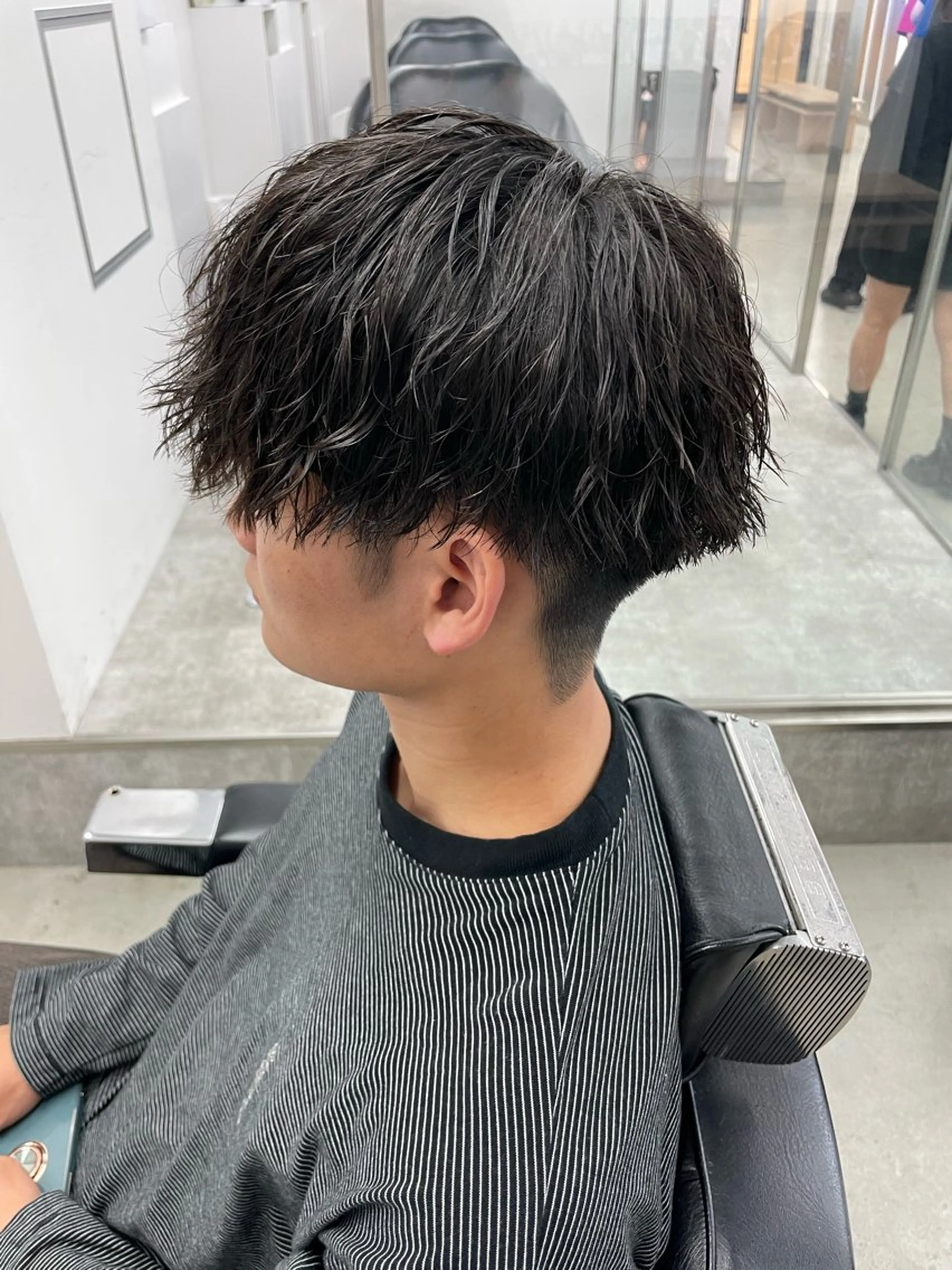 ショート カラー パーマ ヘアアレンジ メンズ 亀井隆汰/メンズ専門 パーマ特化美容師のヘアスタイル