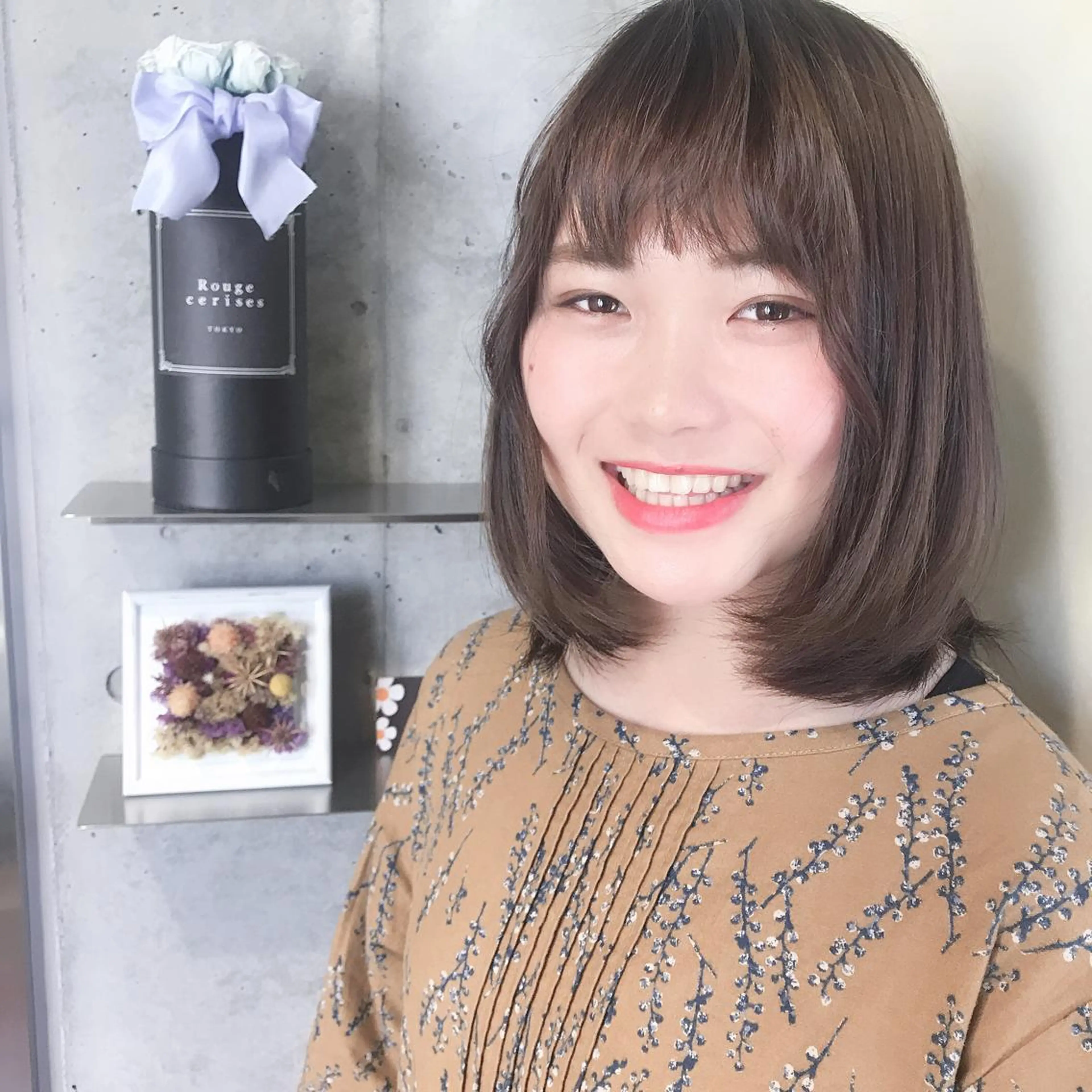 ミディアム ヒラヤマ ユウスケのヘアスタイル