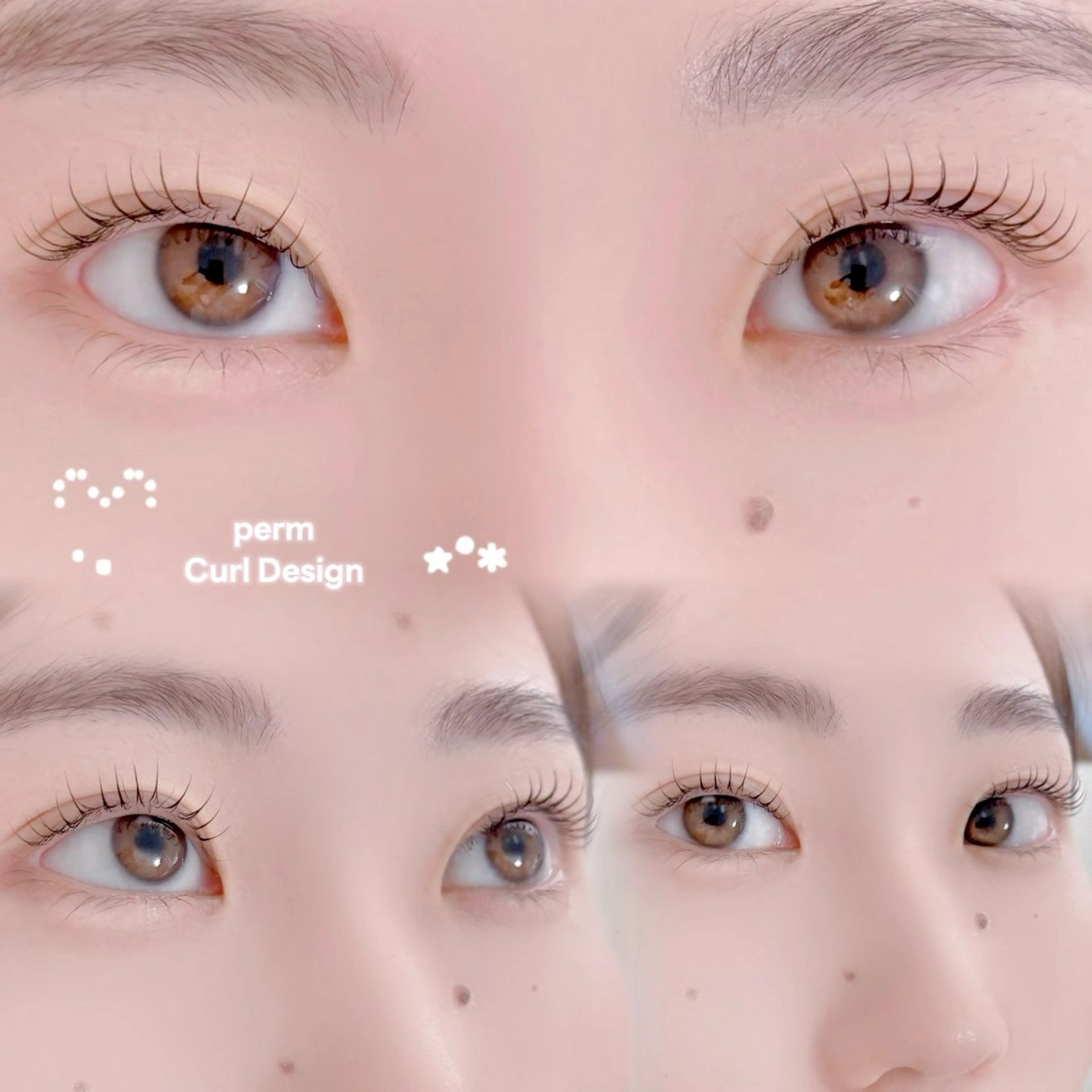 マツエク・マツパ マツパ Le'a福山 愛佳のマツエク・マツパデザイン