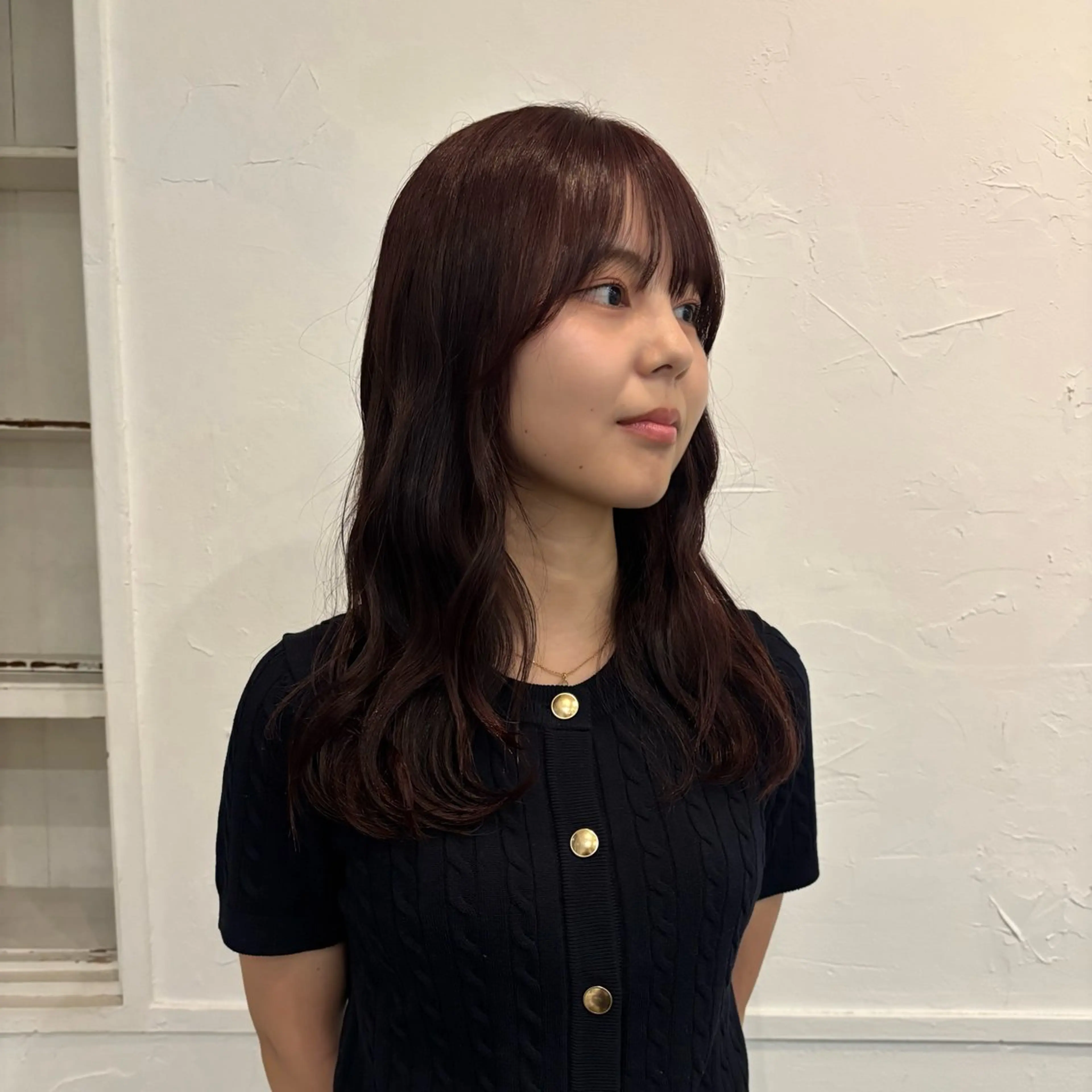 カラー ヘアカラー 宮崎 由愛のヘアスタイル