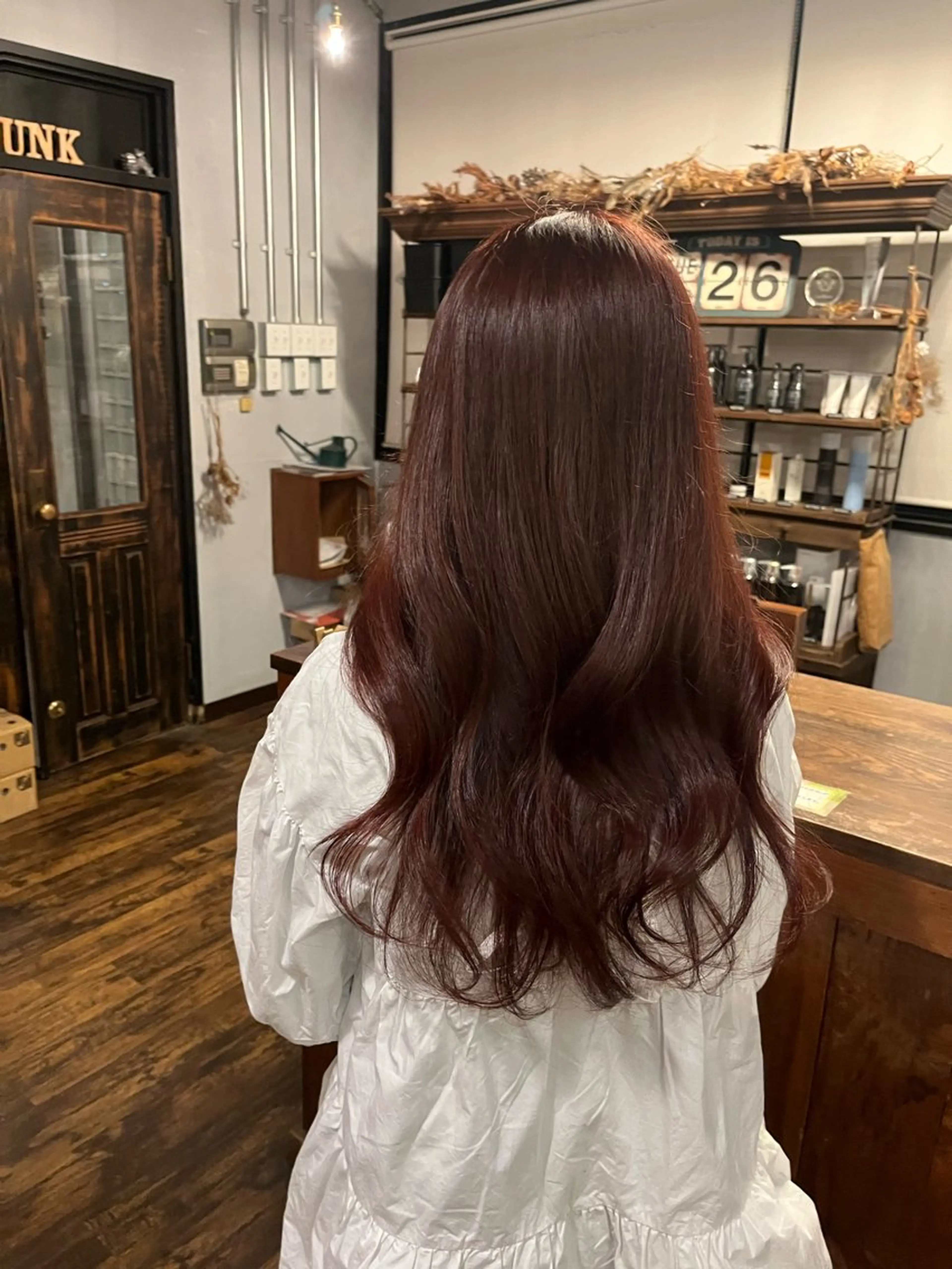 ロング カット ヘアカラー 山下 明子のヘアスタイル