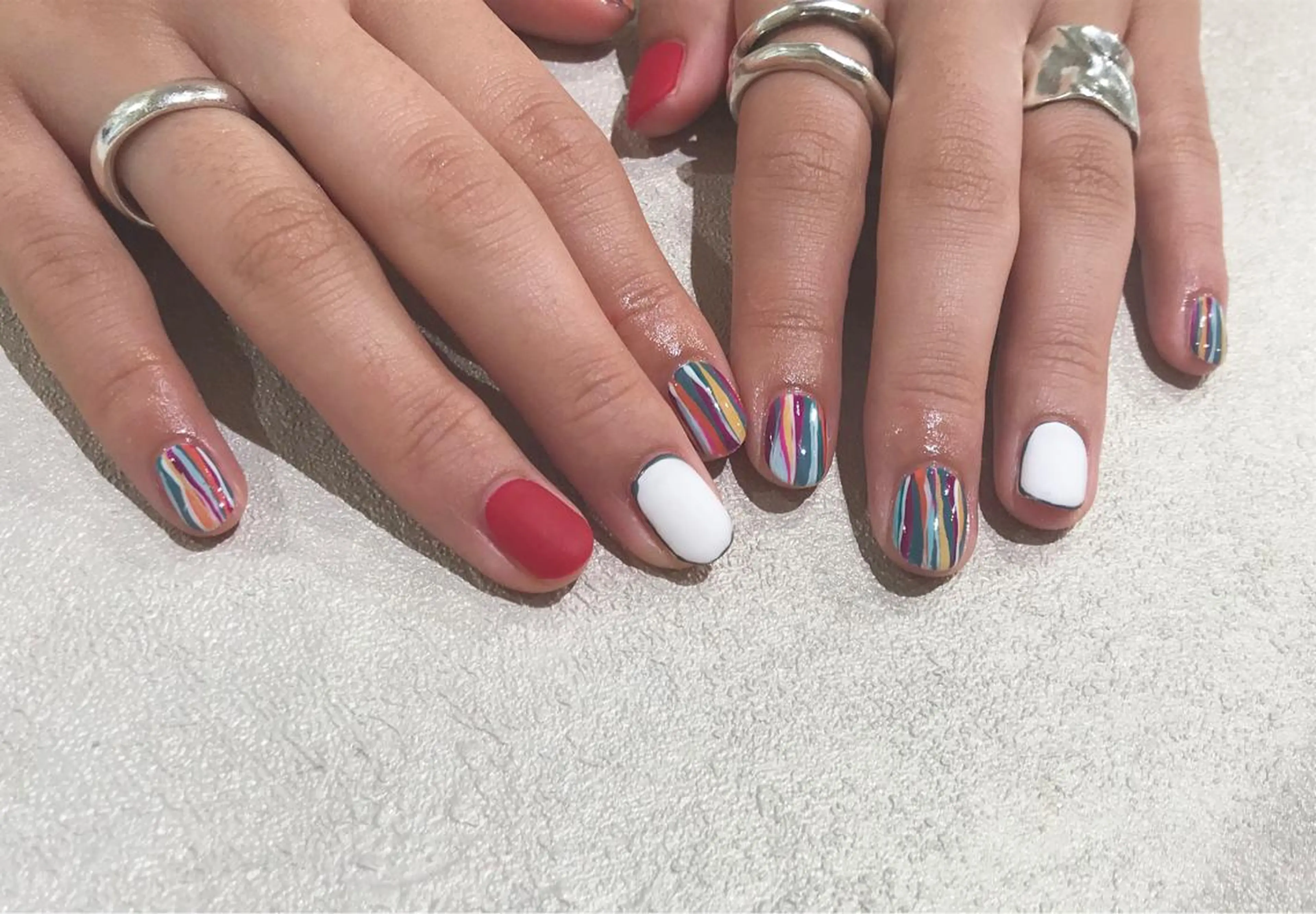 ネイル 舞田 苑香のネイルデザイン