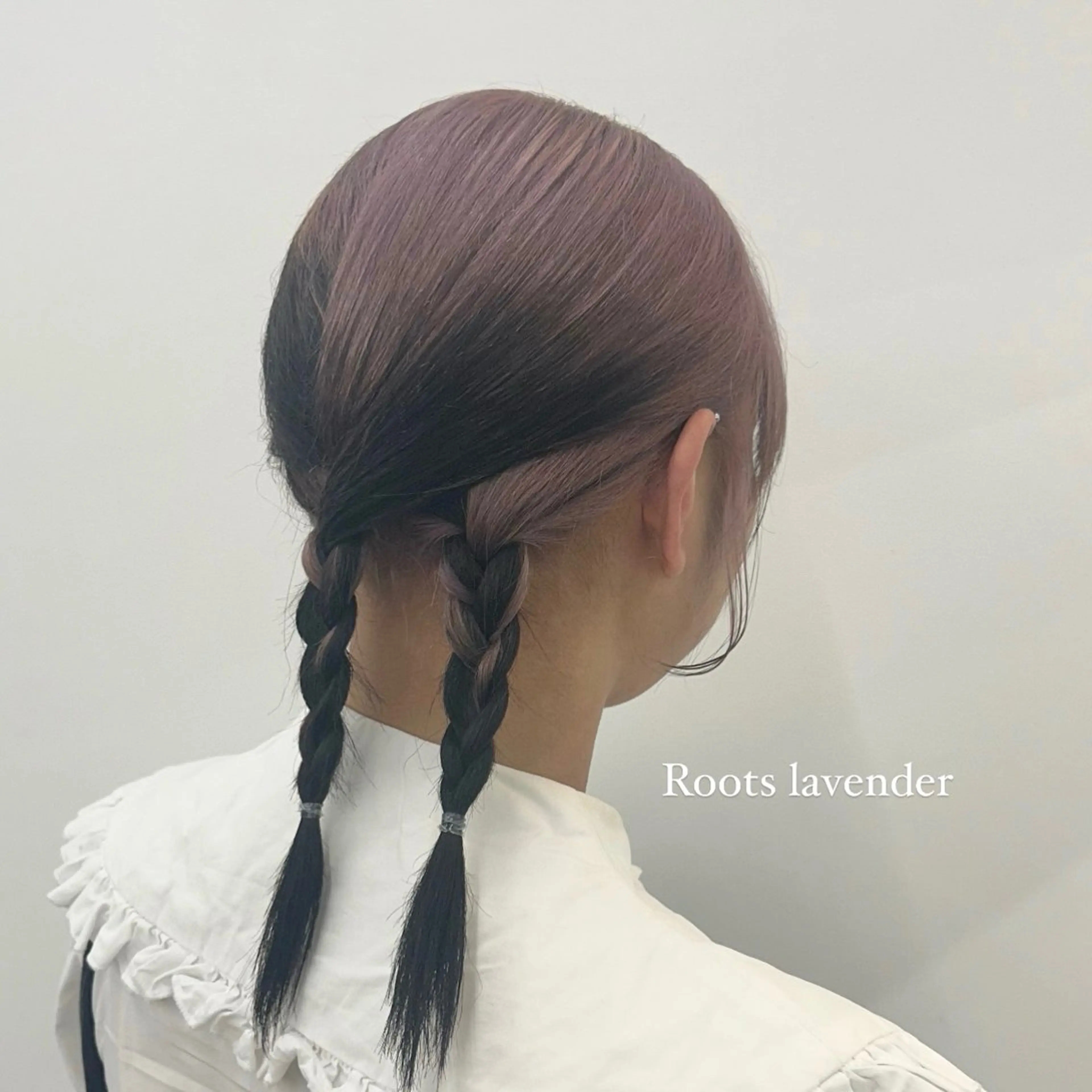 セミロング カラー レイヤー/ボブ/透明 感カラー/佐藤奈由のヘアスタイル