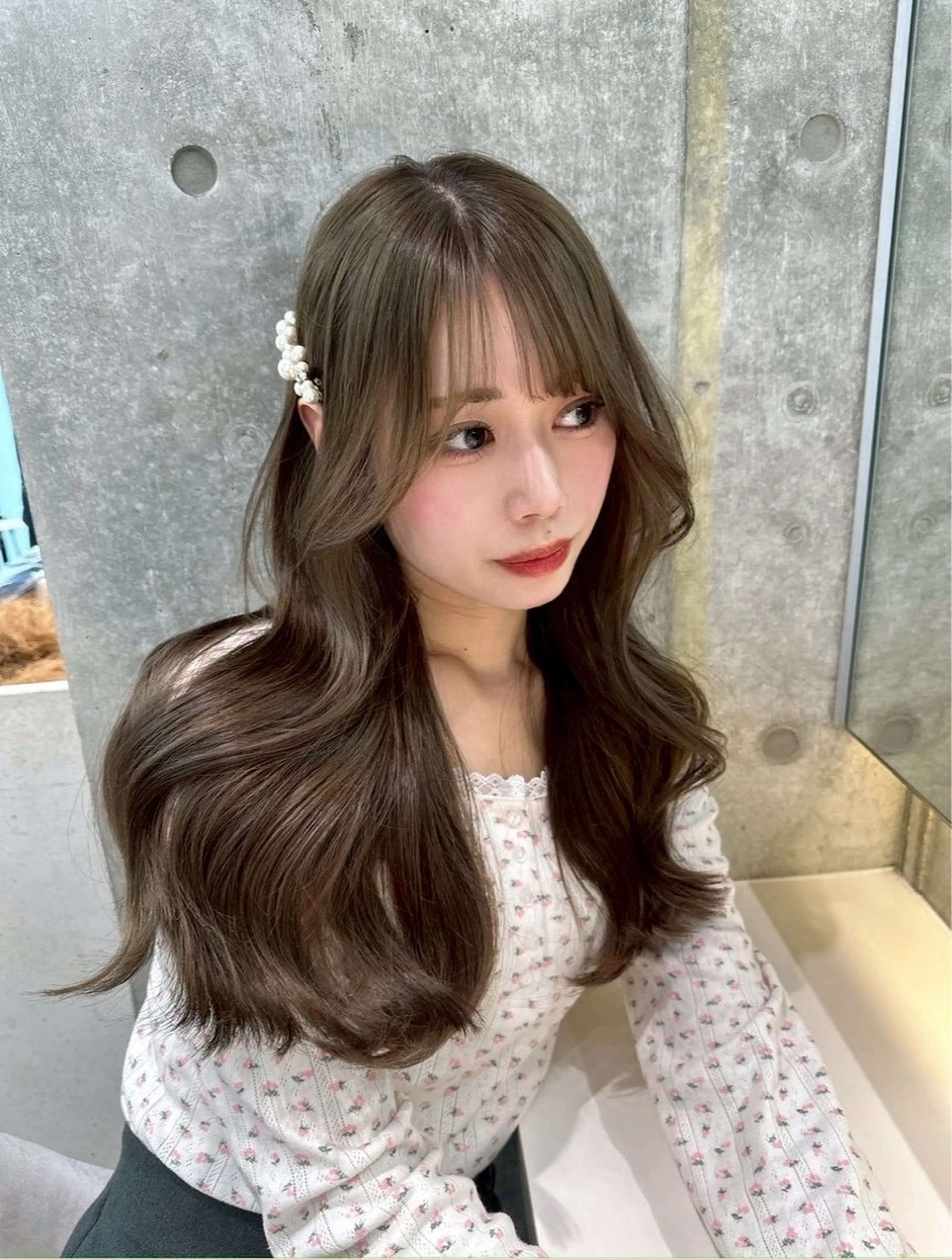 セミロング カラー ヘアカラー トリートメント 💎髪質改善💎 LondMeliaのヘアスタイル