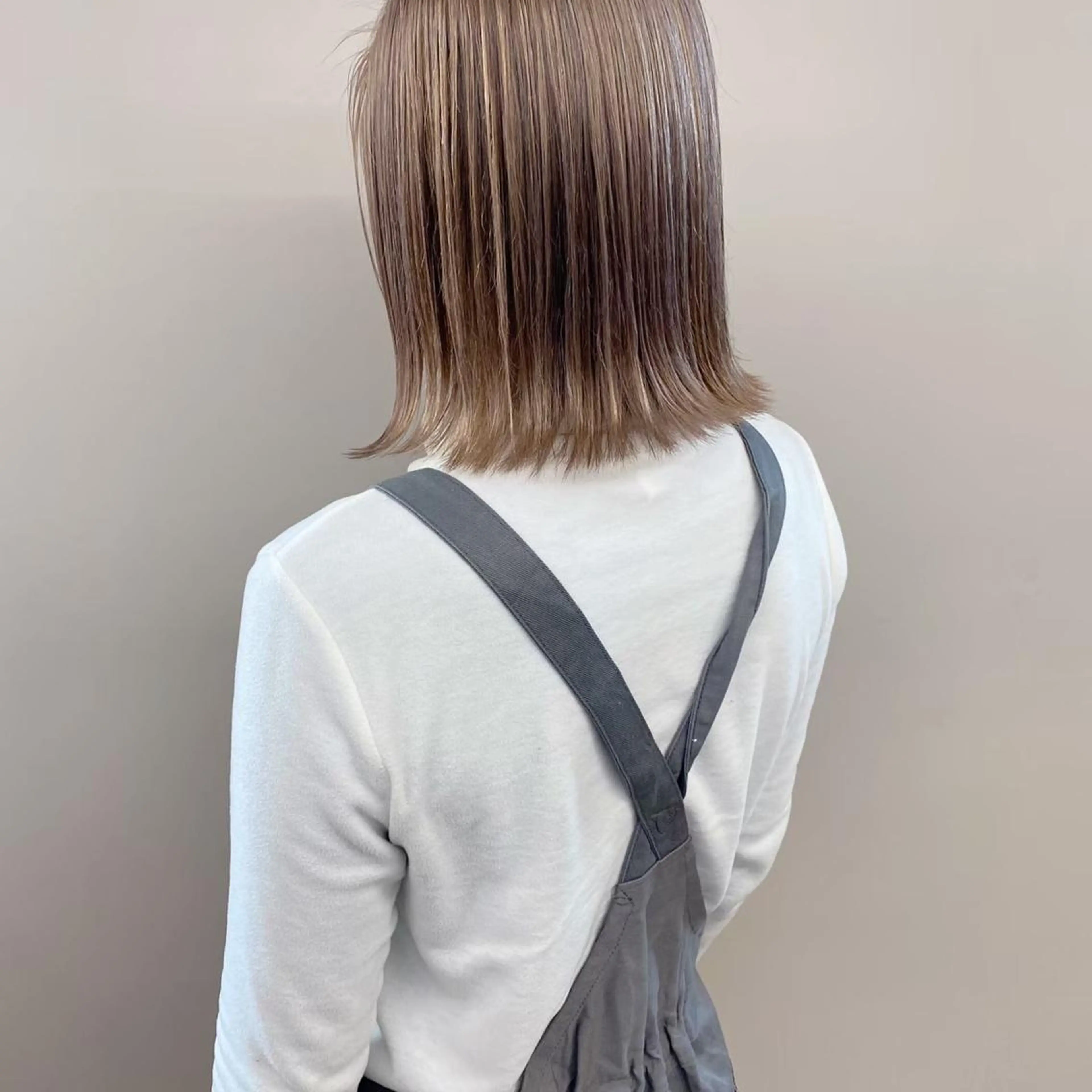 似合わせカット+3stepトリートメント(#艶髪#ワンカラー#韓国風#ハイトーン#レイヤー)の写真