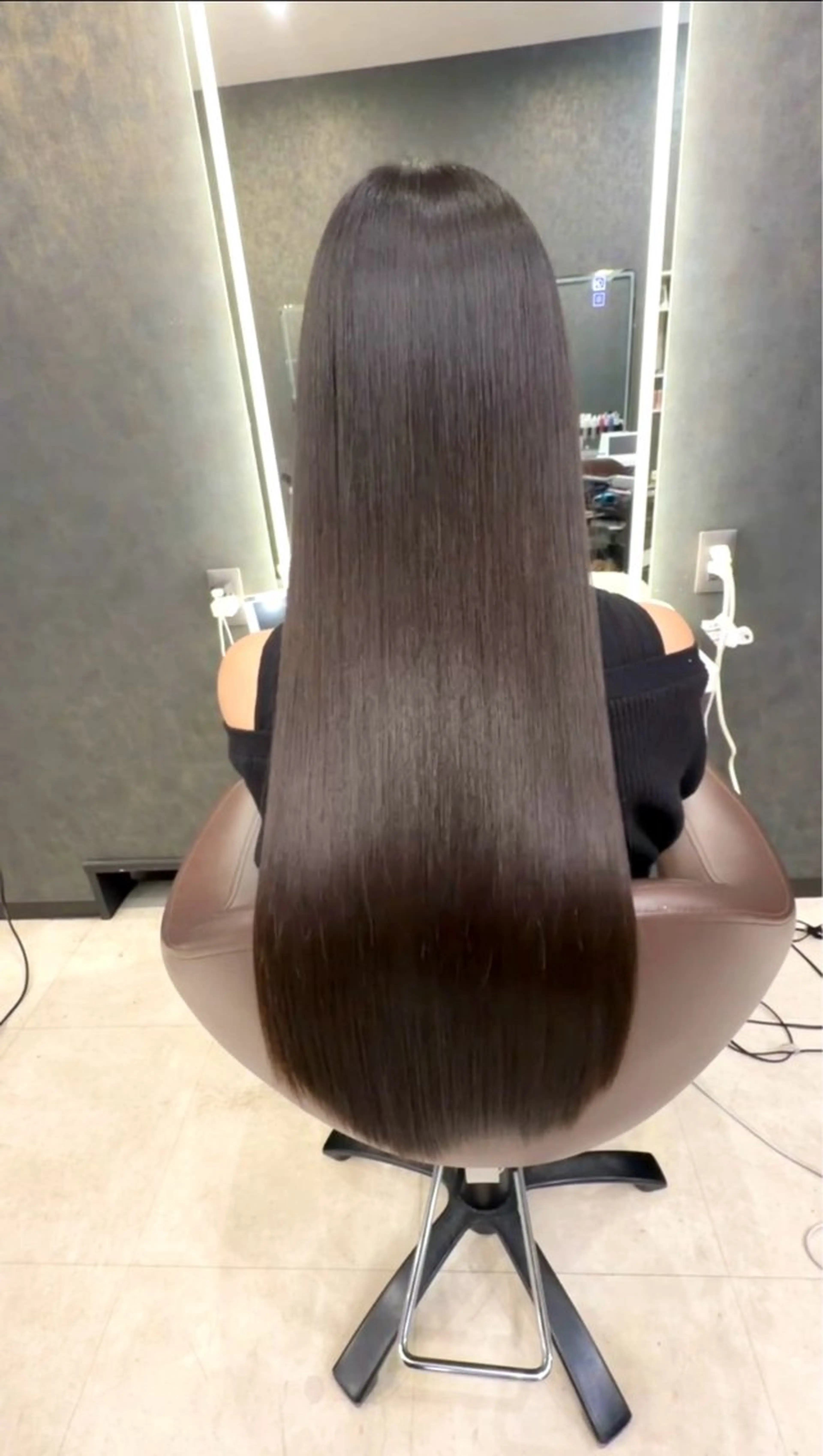 ロング 学生 髪質改善 縮毛矯正 お悩み/縮毛矯正/ 解決/けんすけ🫧のヘアスタイル