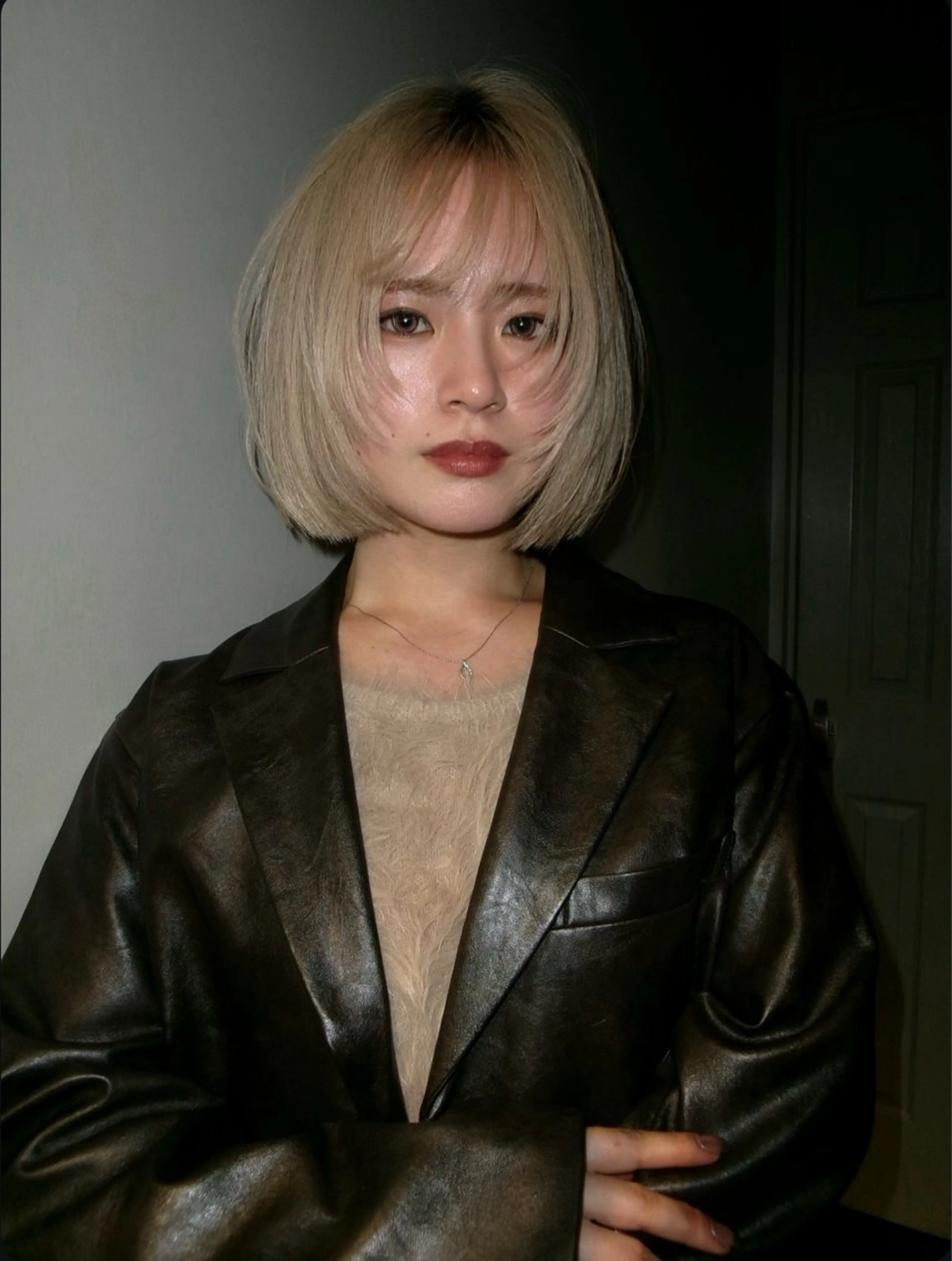 カラー ベージュカラー ブリーチ ダブルカラー ハイトーンカラー ミルクティーベージュ ハイトーンカラー/ sorane♥️のヘアスタイル