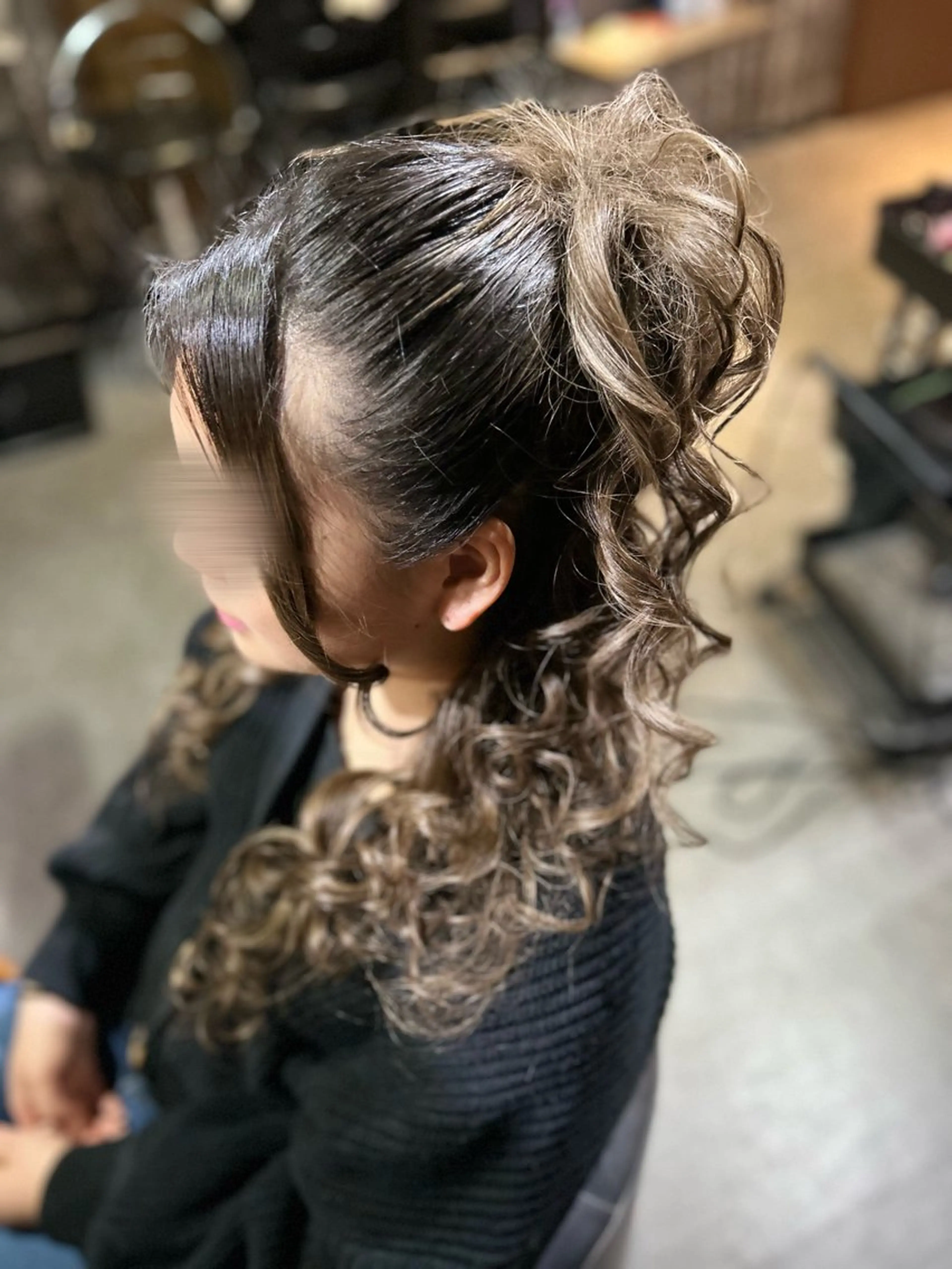 ロング 永澤 一輝のヘアスタイル