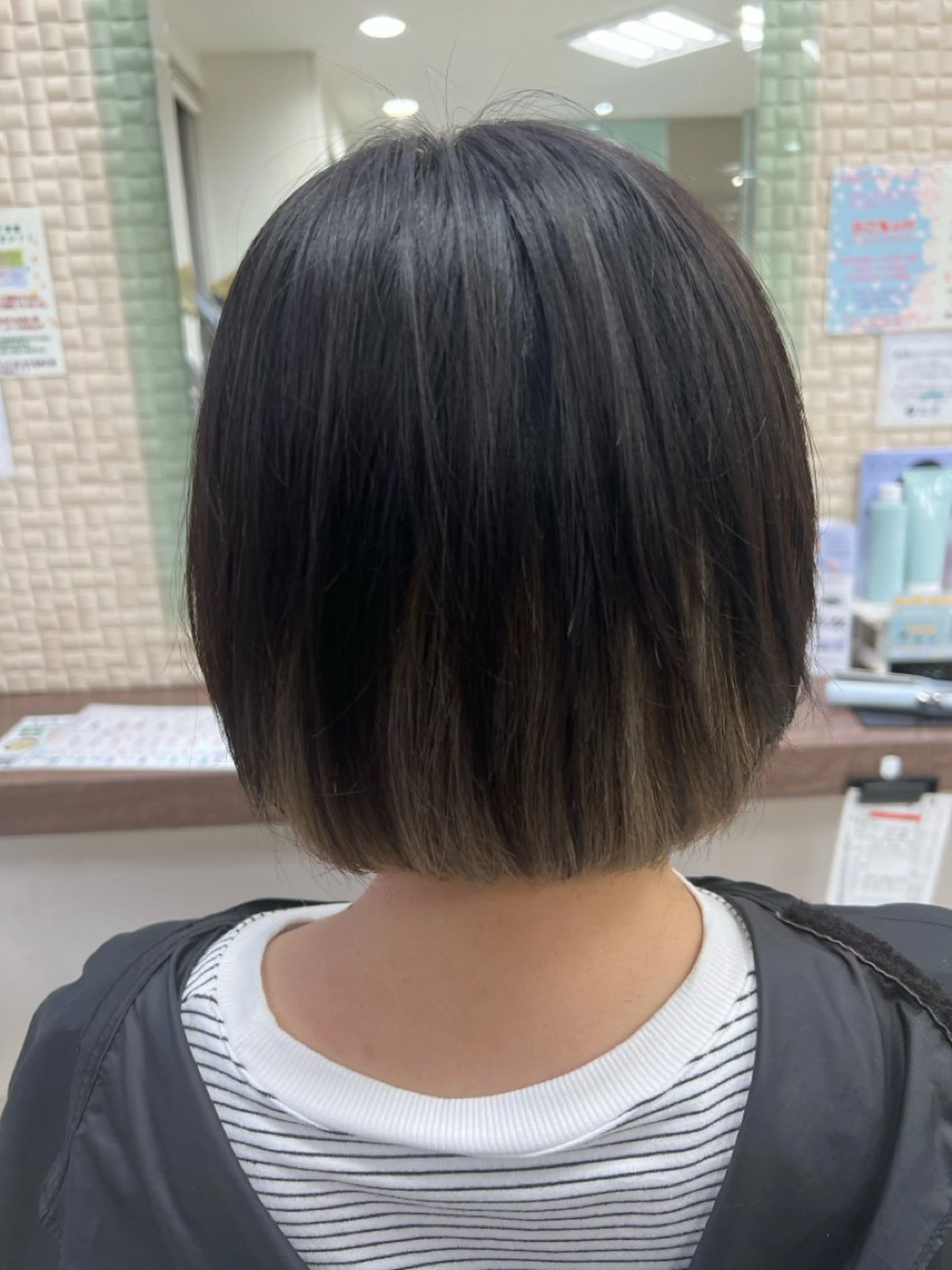 ショート 縮毛矯正 縮毛矯正 原田 虎太郎のヘアスタイル