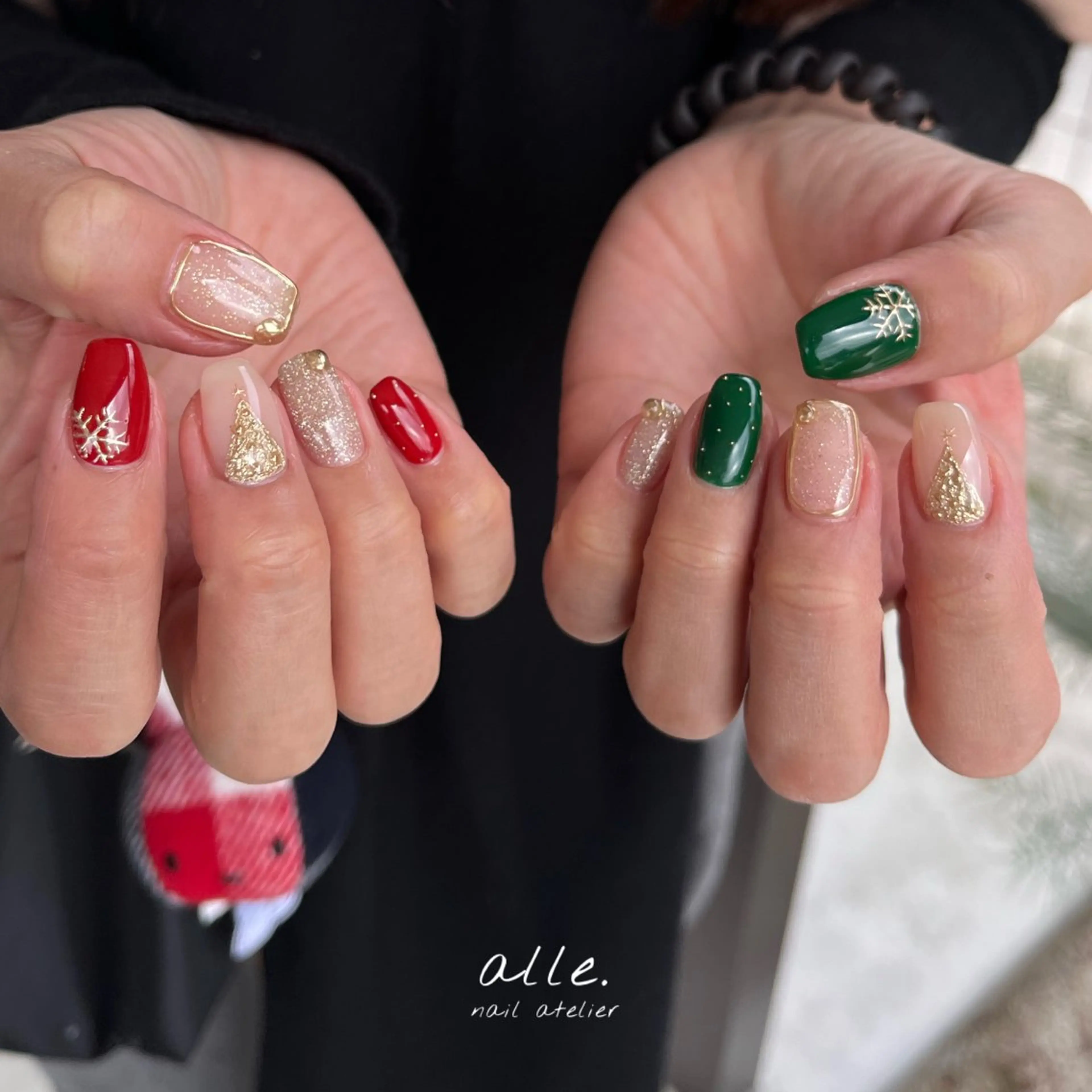 ネイル ハンドネイル atelier alle.のネイルデザイン