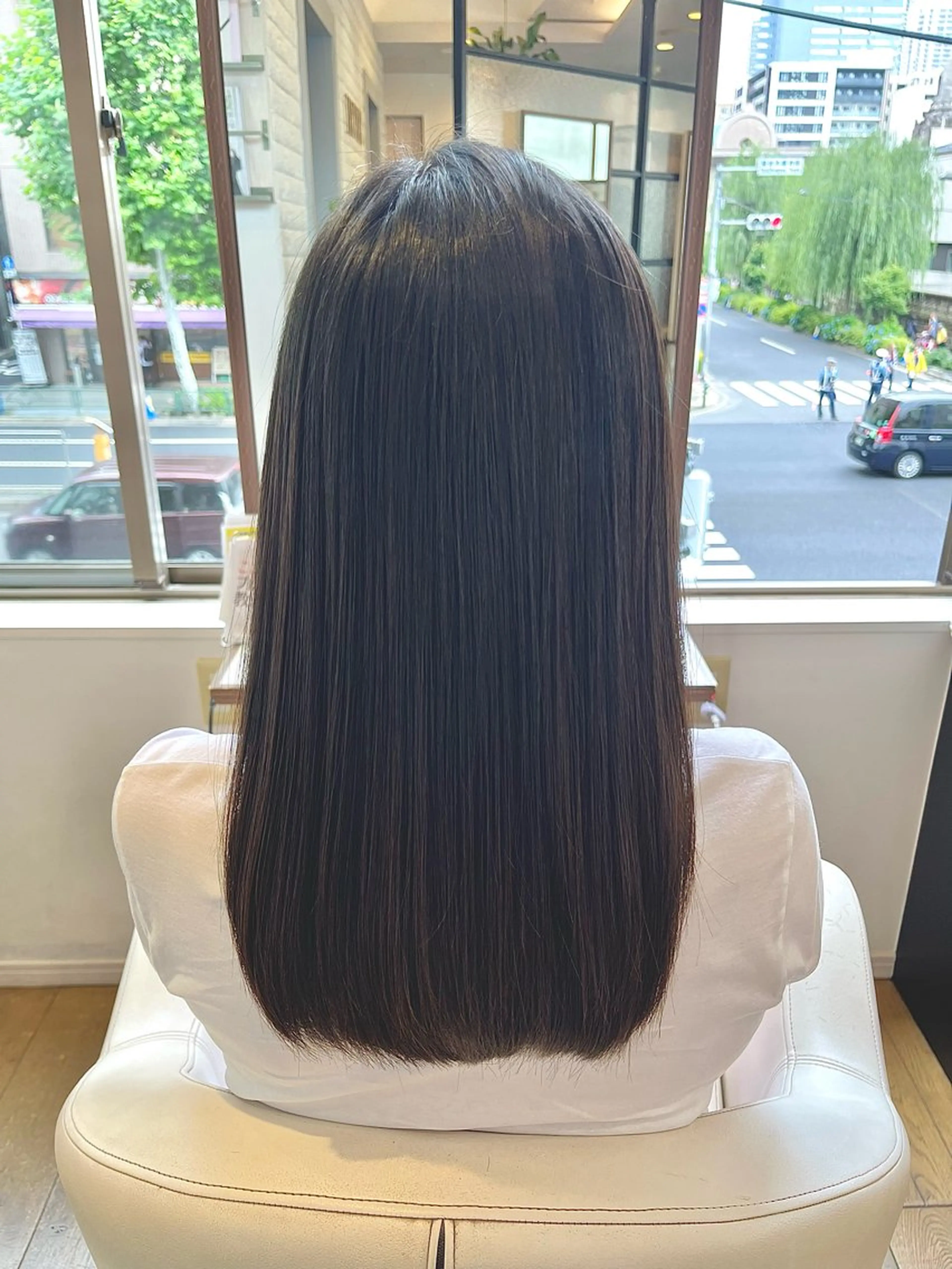 ロング 髪質改善 トリートメント 透明感カラー 大貫怜司のヘアスタイル