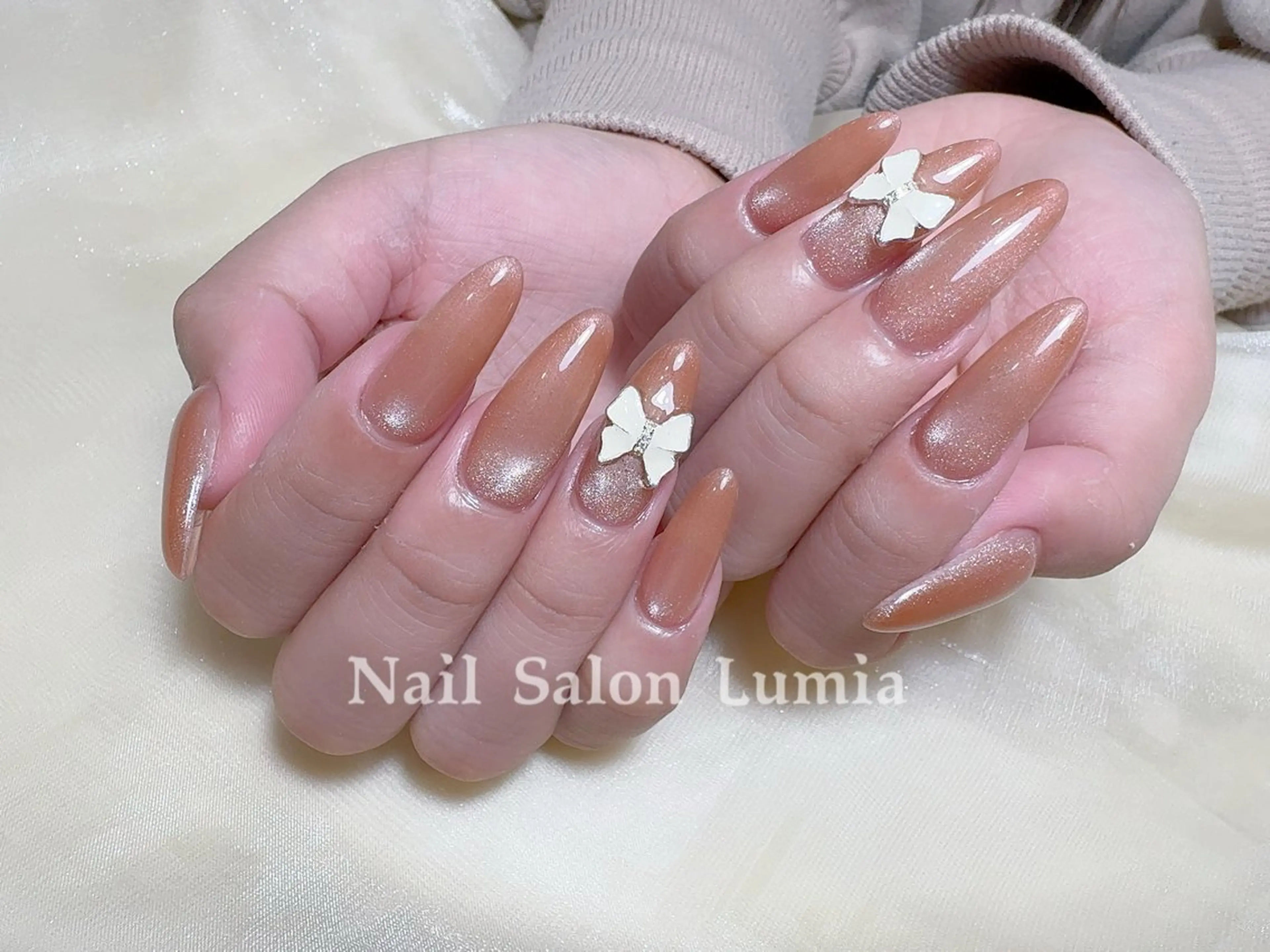 ネイル ハンドネイル ネイルサロン ルミア Lumia 店長のネイルデザイン