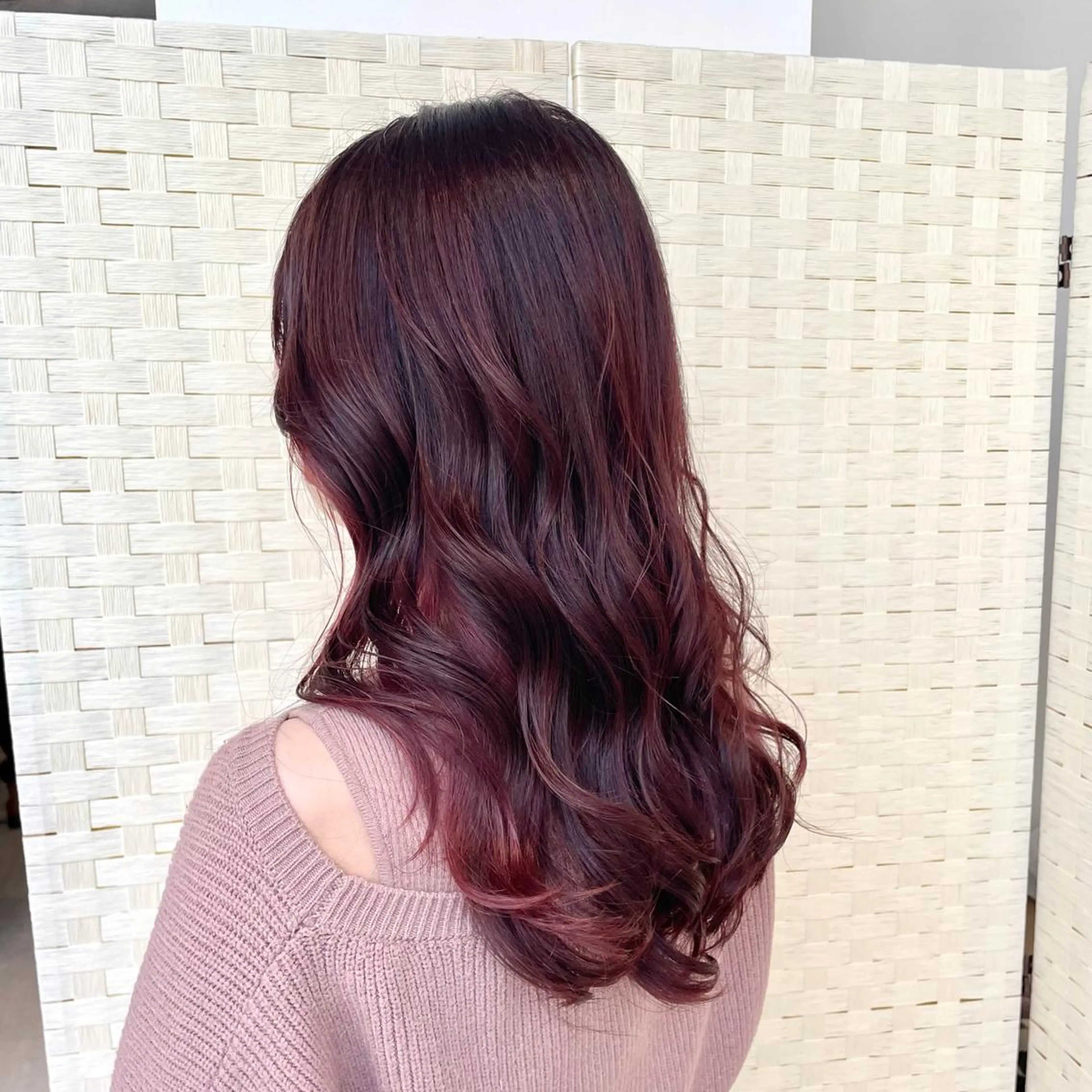 ロング カラー 💫小顔カット TAROのヘアスタイル