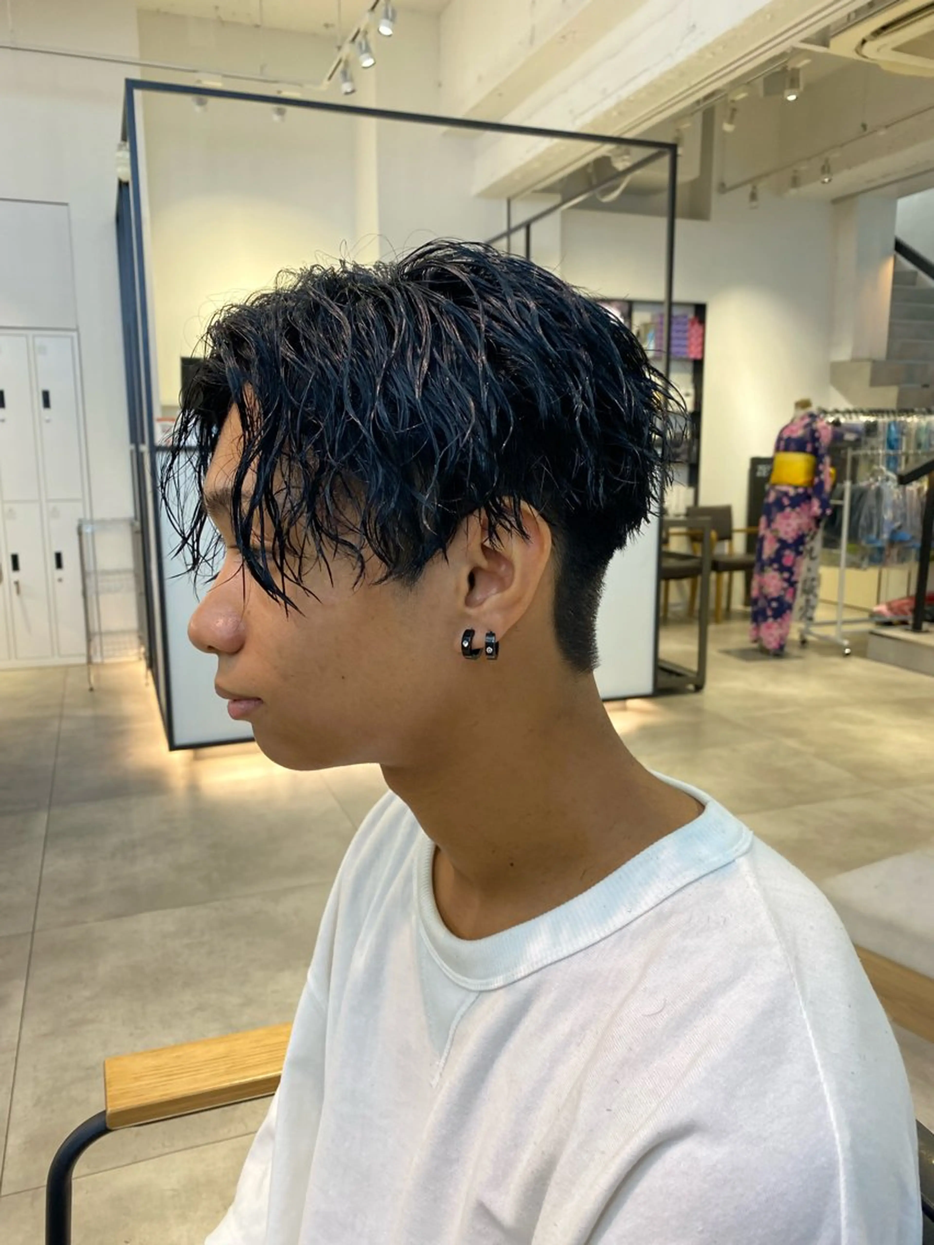 パーマ メンズ 新宿【メンズパーマ】 塩澤太一のヘアスタイル