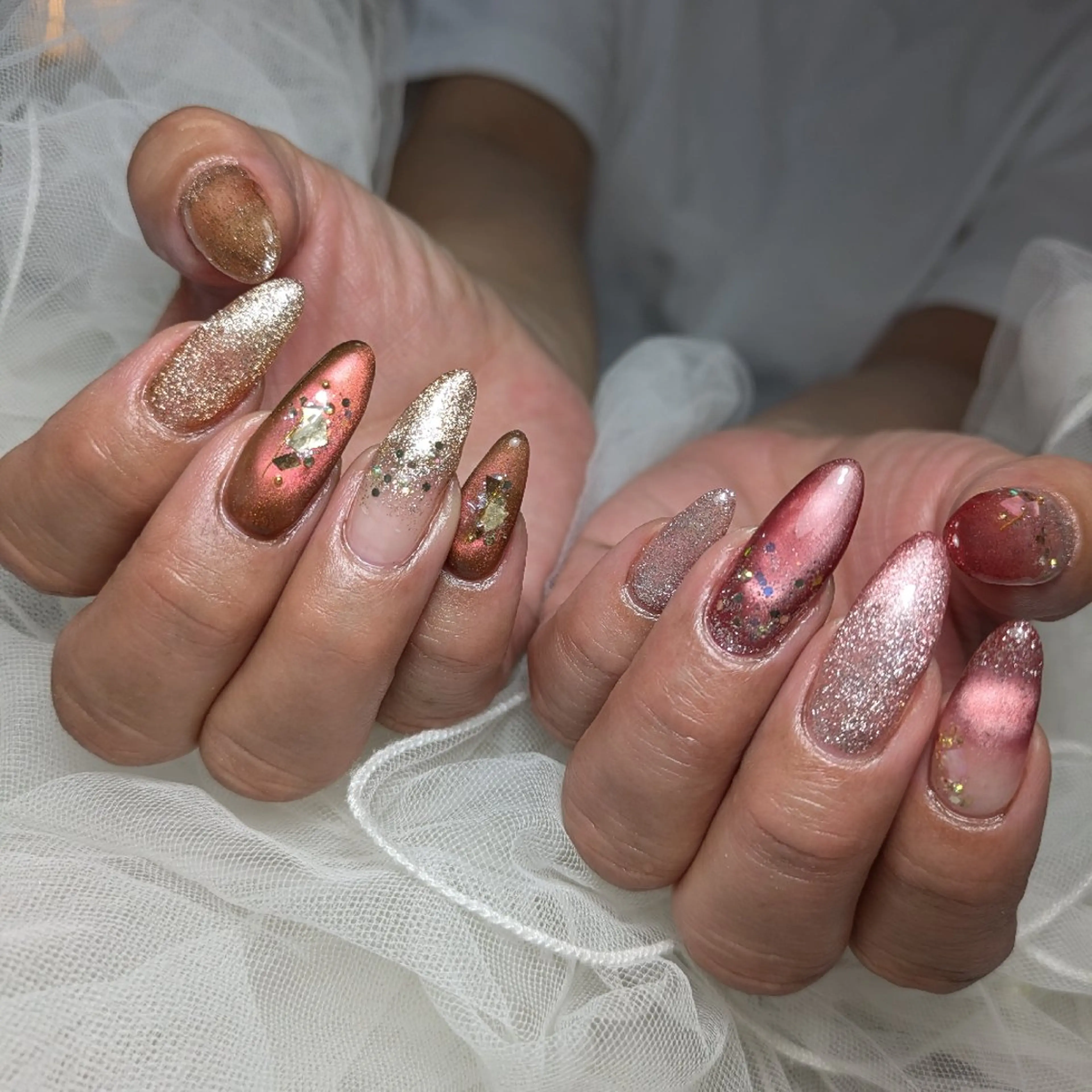 ネイル ハンドネイル 門戸厄神プライベートサロンulunail所属・ulunail mikaのネイルデザイン