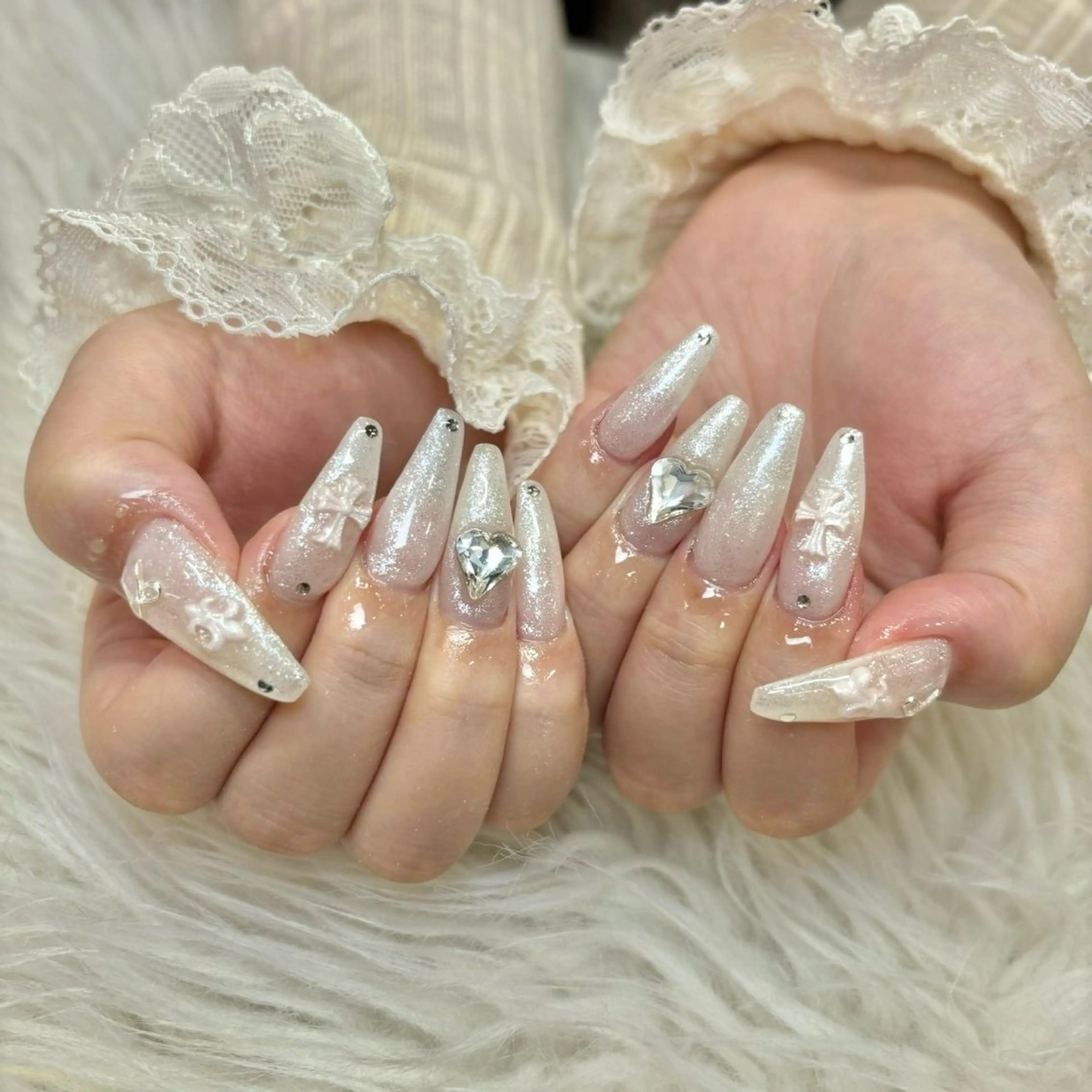 ロング mionail 八木のネイルデザイン