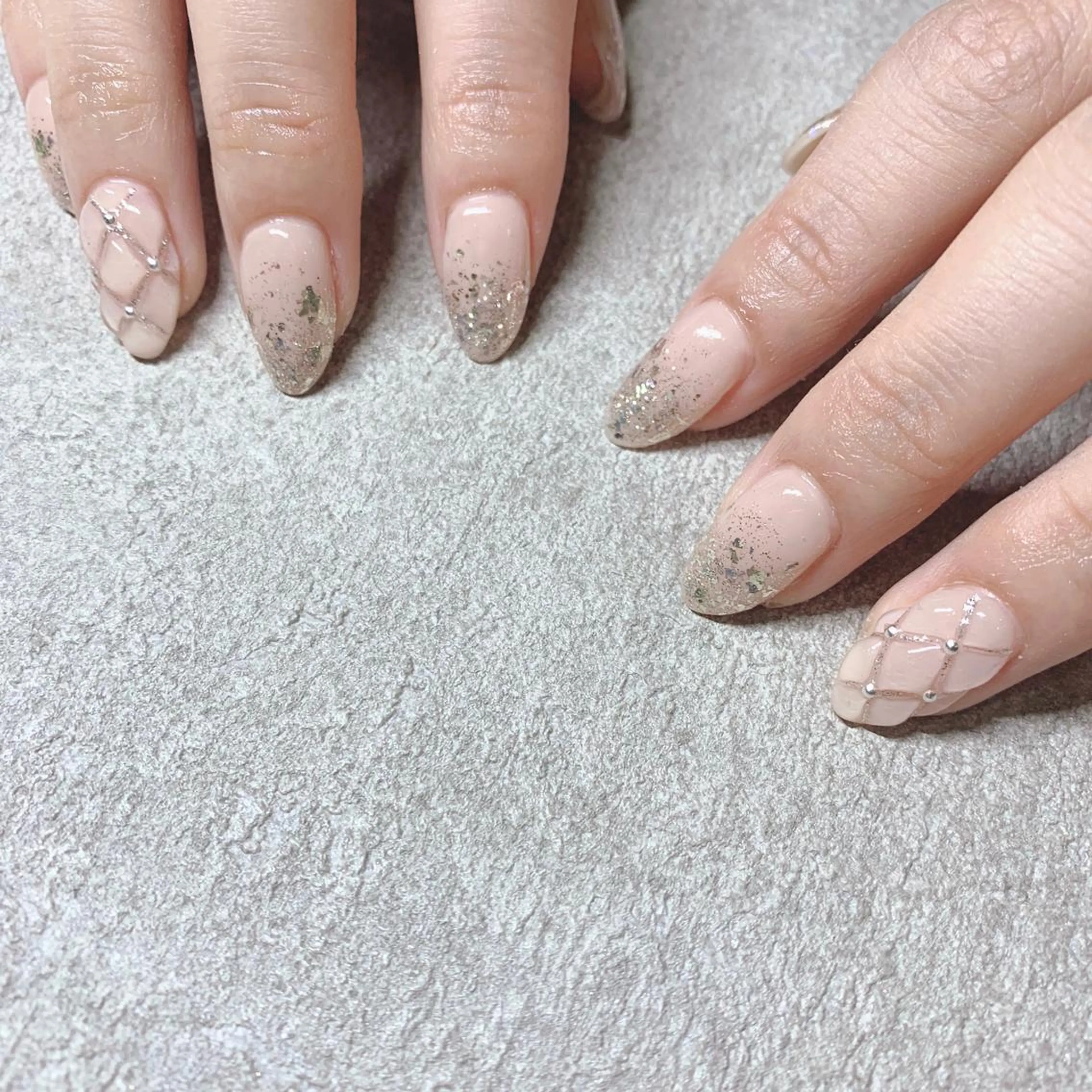 カラー ネイル ハンドネイル Cozy_ ilumのネイルデザイン