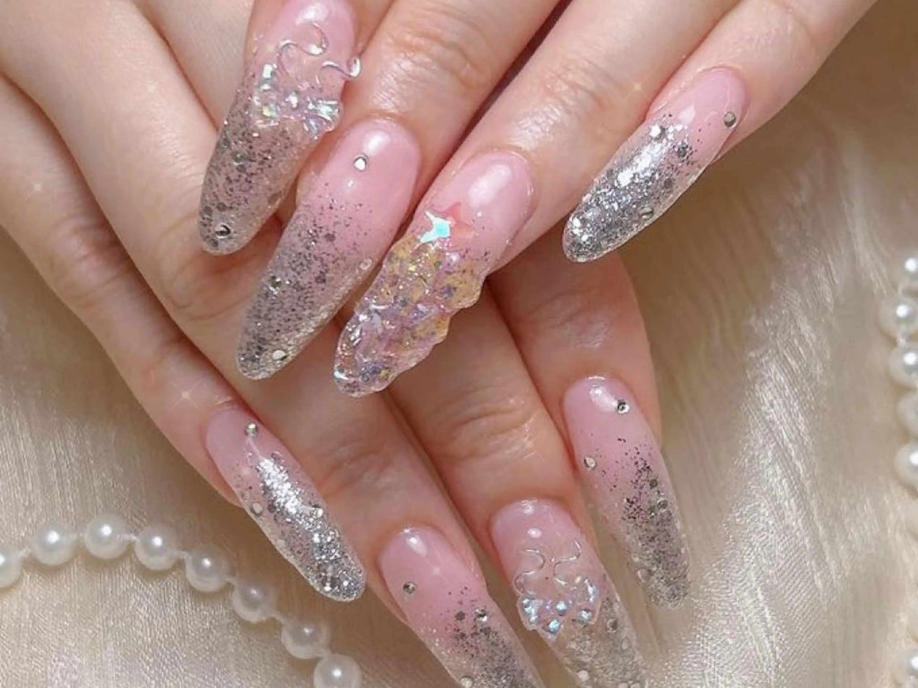 ネイル ハンドネイル 福 莉那のネイルデザイン