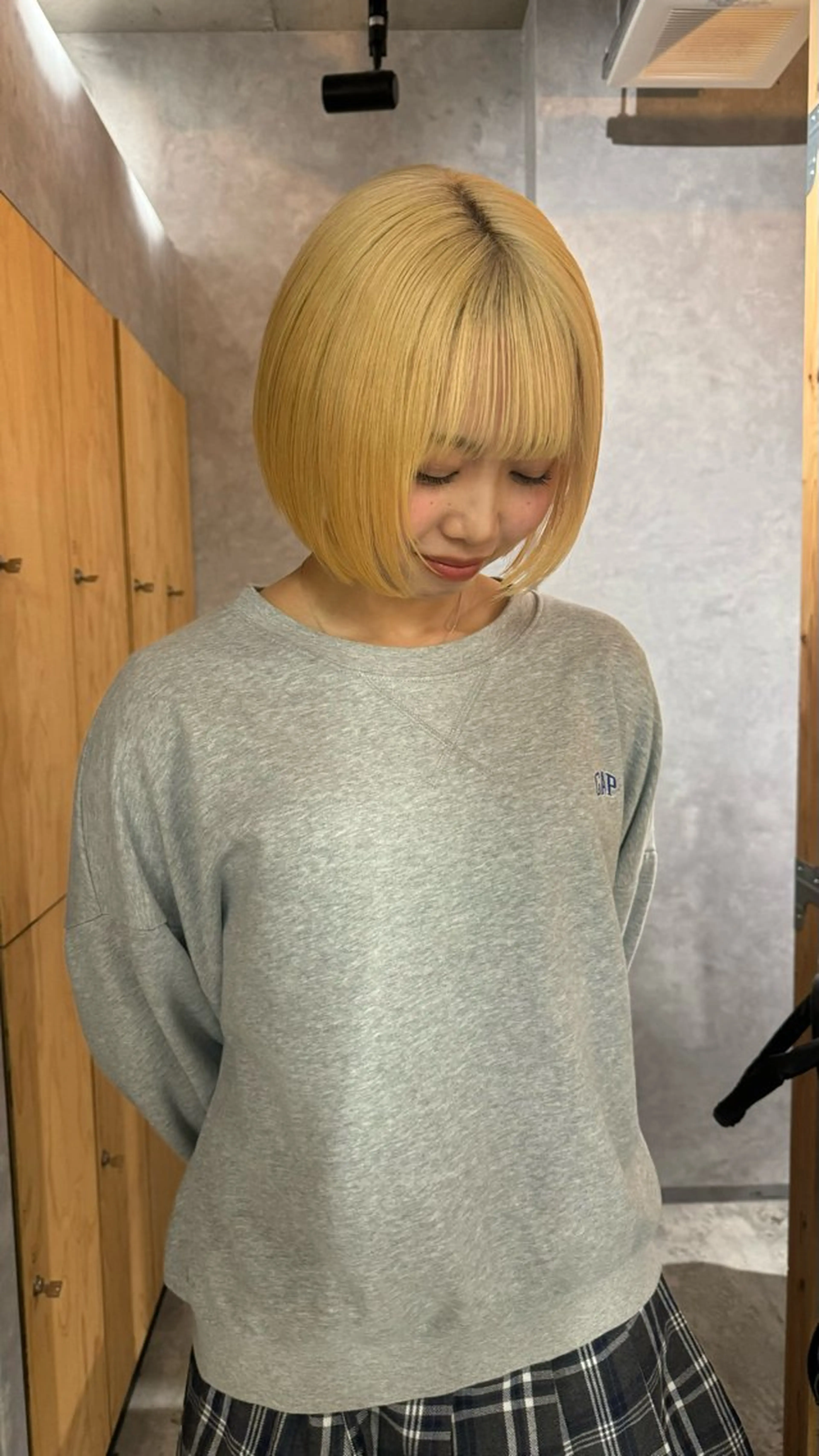 カラー ヘアカラー 大西 翔のヘアスタイル