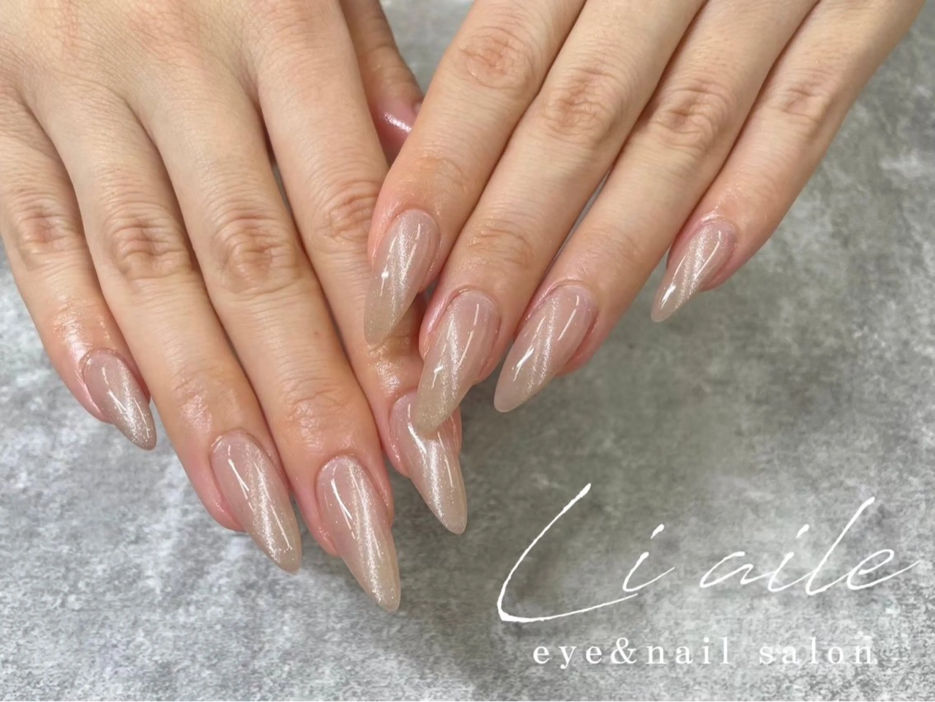 ネイル マグネットネイル Li aile yuuka🩰🎀のネイルデザイン
