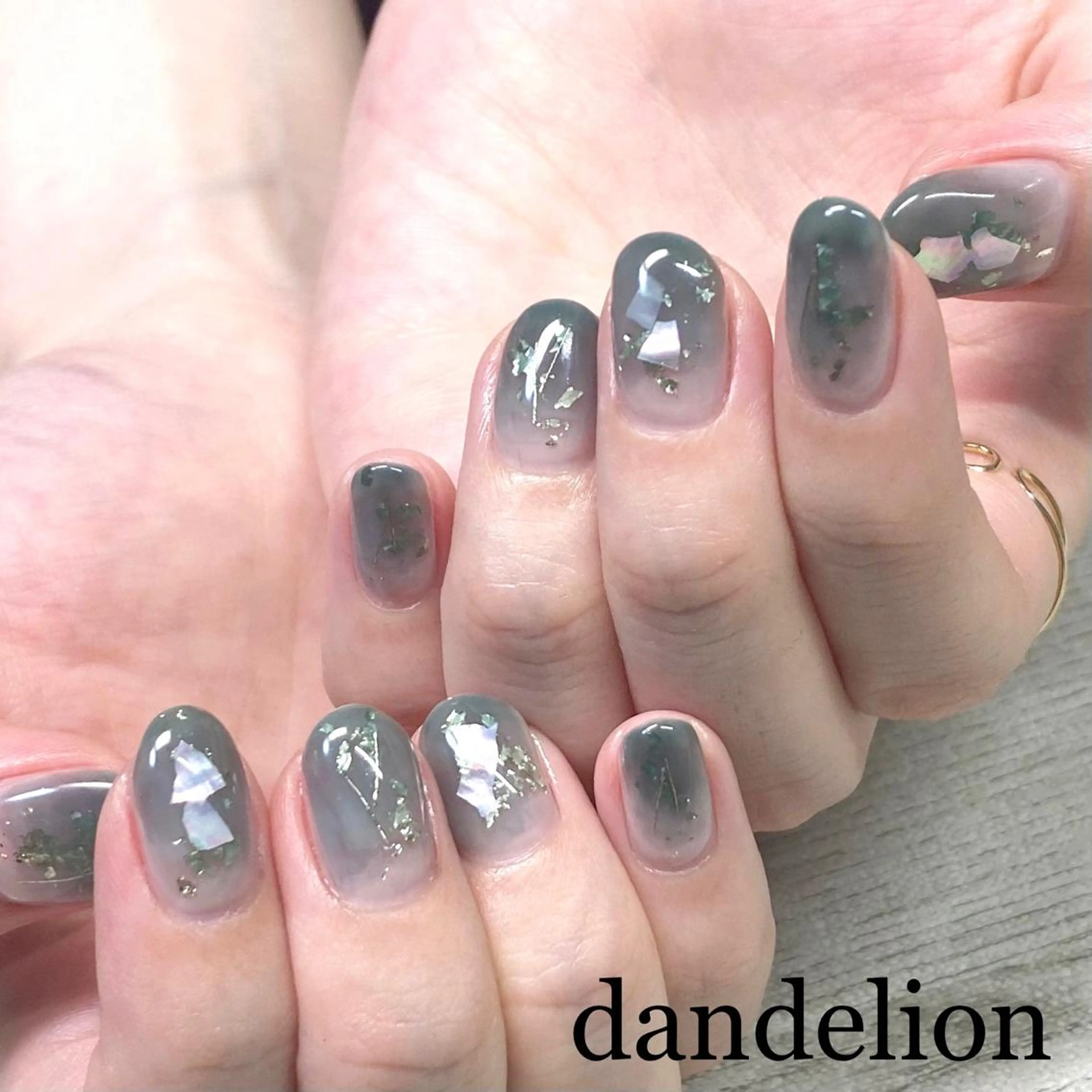 ネイル ハンドネイル ハンドケア dandelion ダンデライオンのネイルデザイン