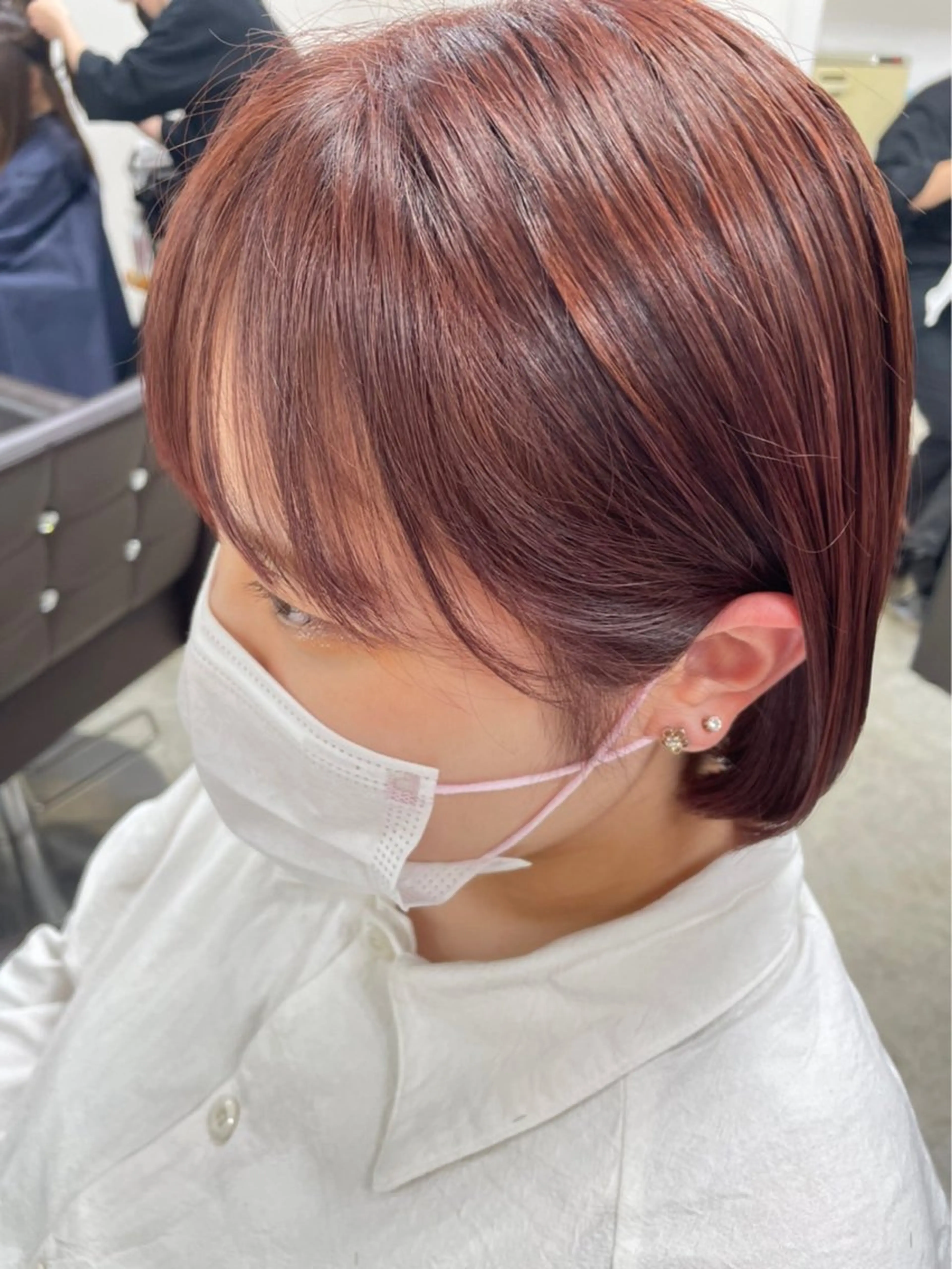 ショート カラー 𝐒𝐇𝐔𝐑𝐈 🦋艶カラー🦋のヘアスタイル
