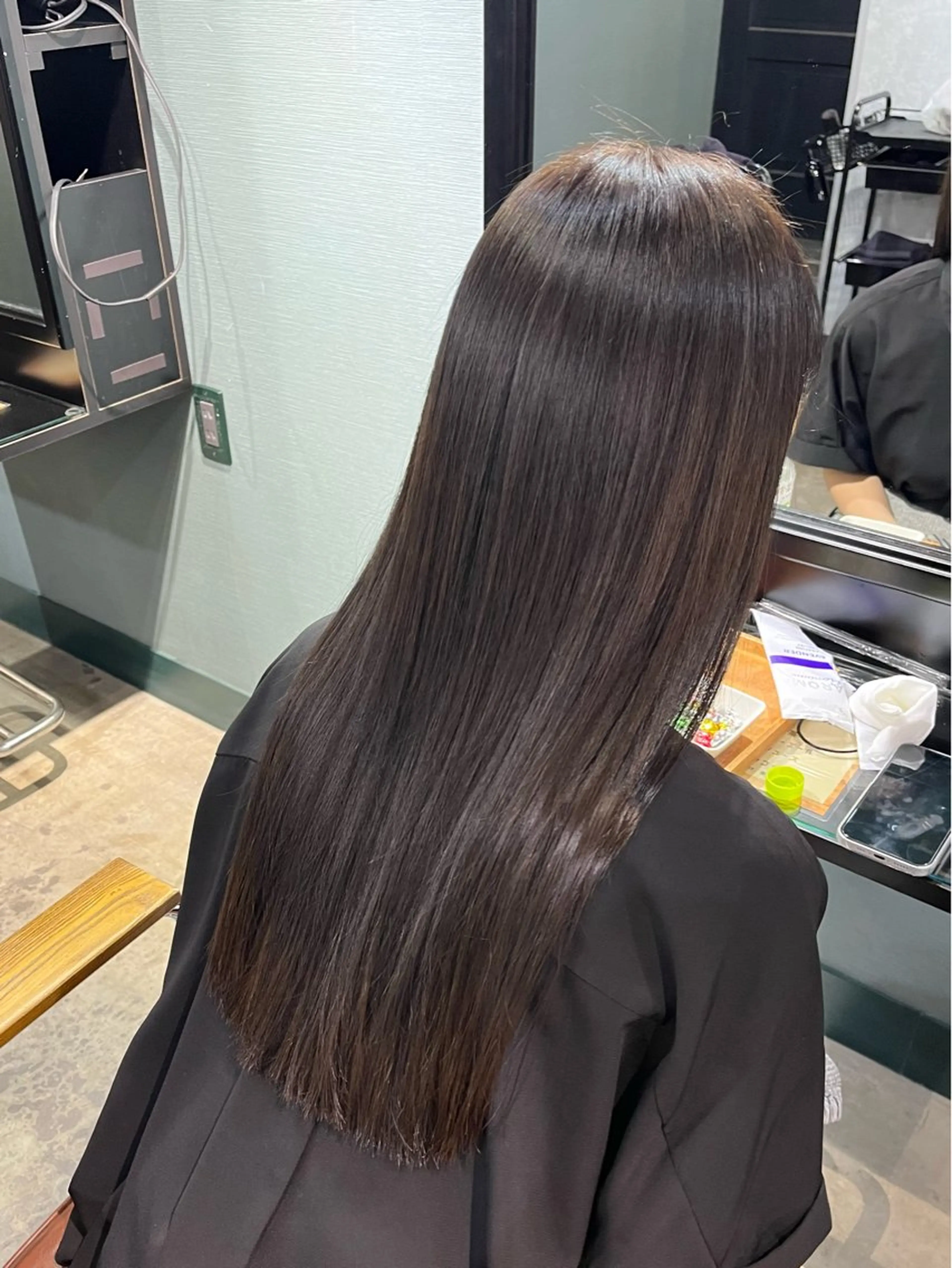 ロング ヘアカラー トリートメント olive For hair 池袋【オリーブフォーヘアー】所属・🍒艶髪カラー🍒 青木 瞳のヘアスタイル