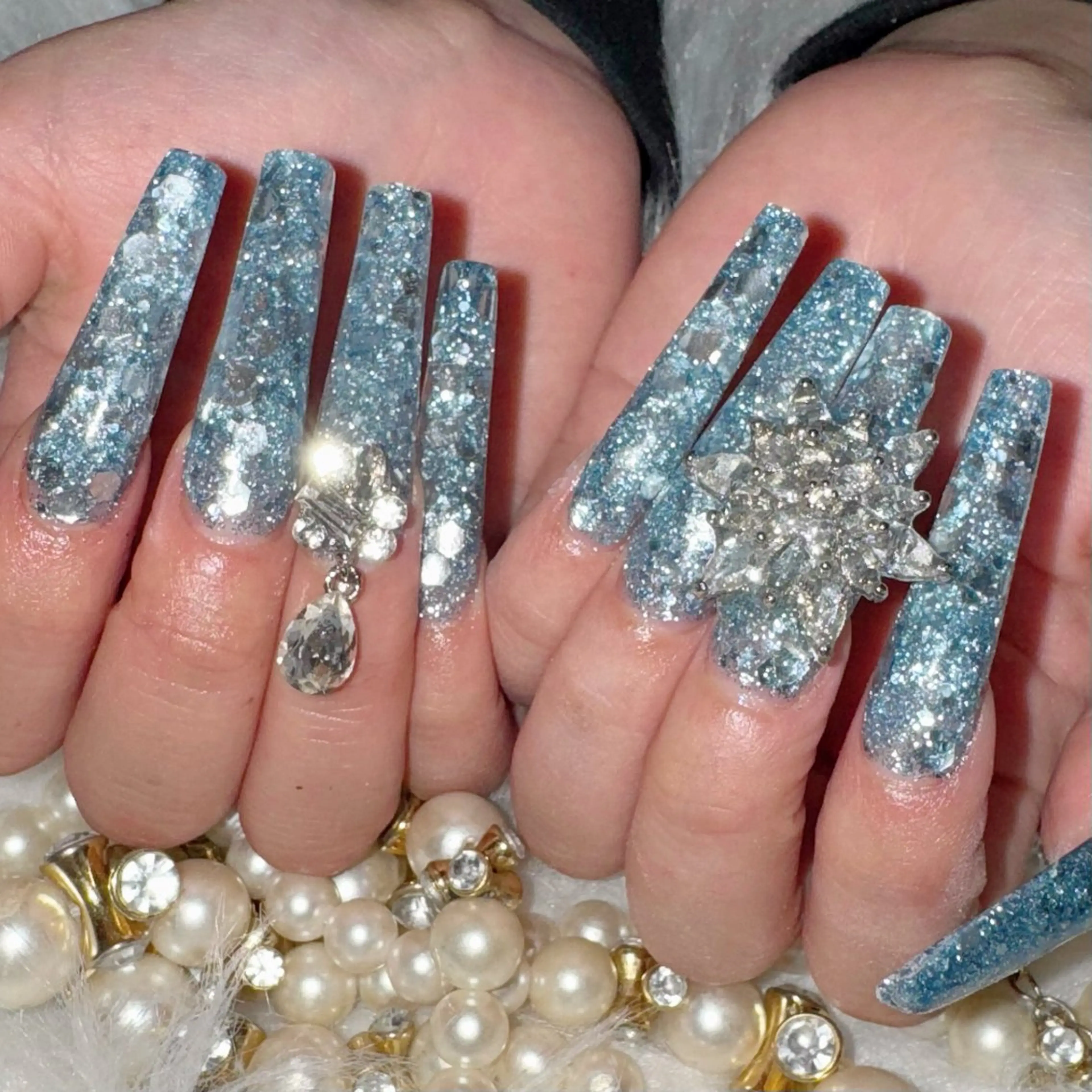 ネイル ハンドネイル Feel ‪‪☺︎‬Yuriaのネイルデザイン