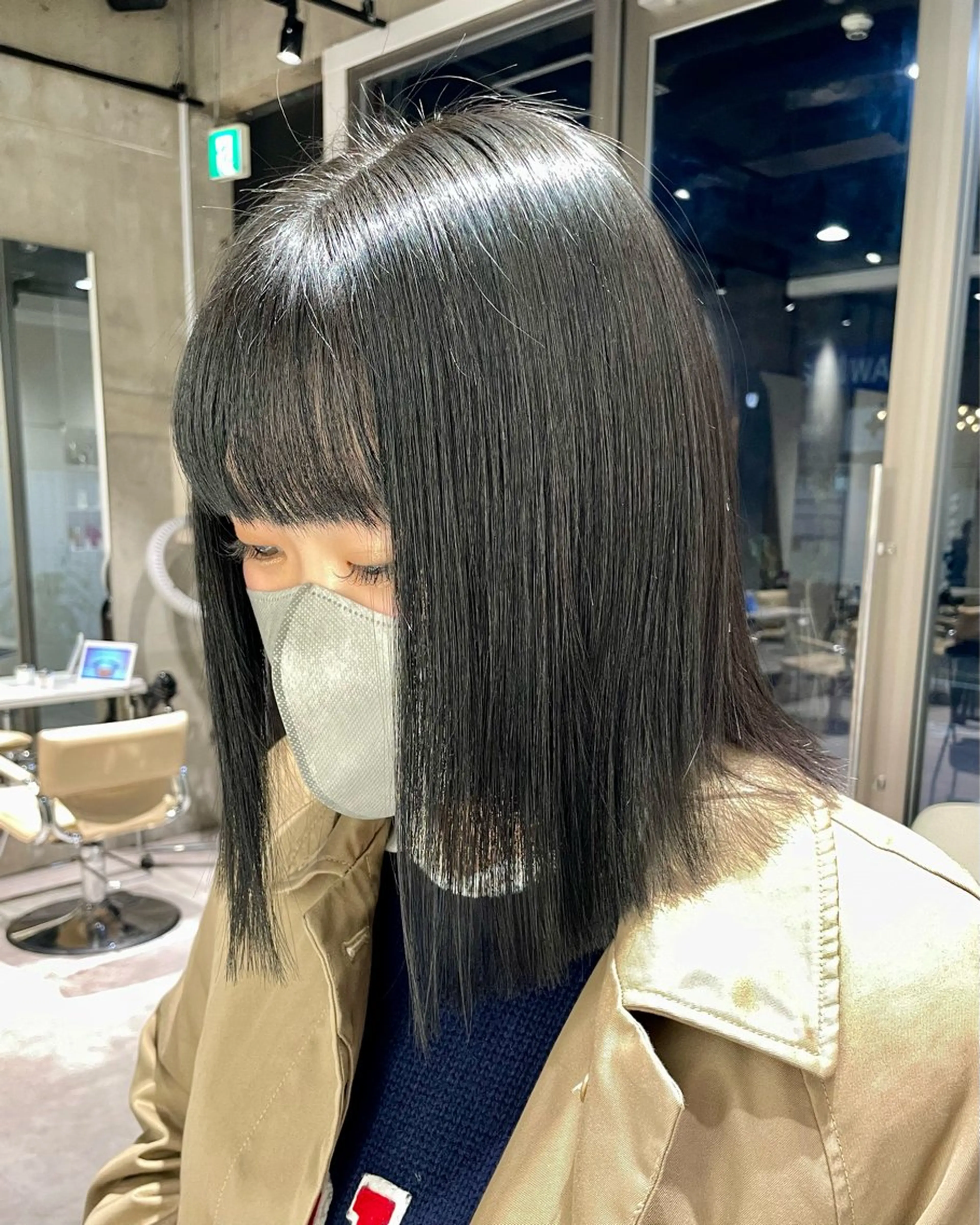 【透明感🫧ケアカラー🩵】の写真