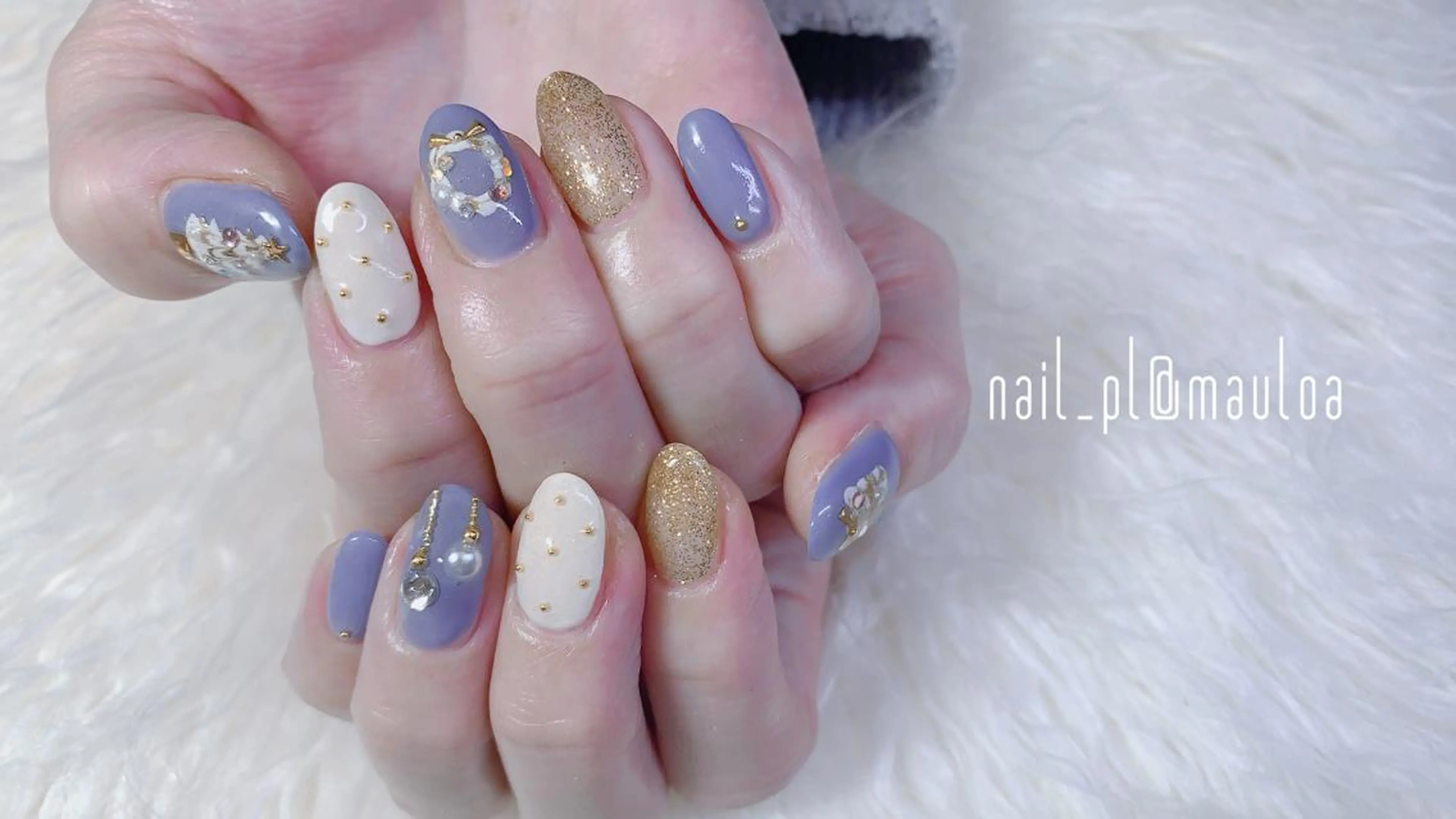 ネイル 冬ネイル クリスマス pipi ..のネイルデザイン