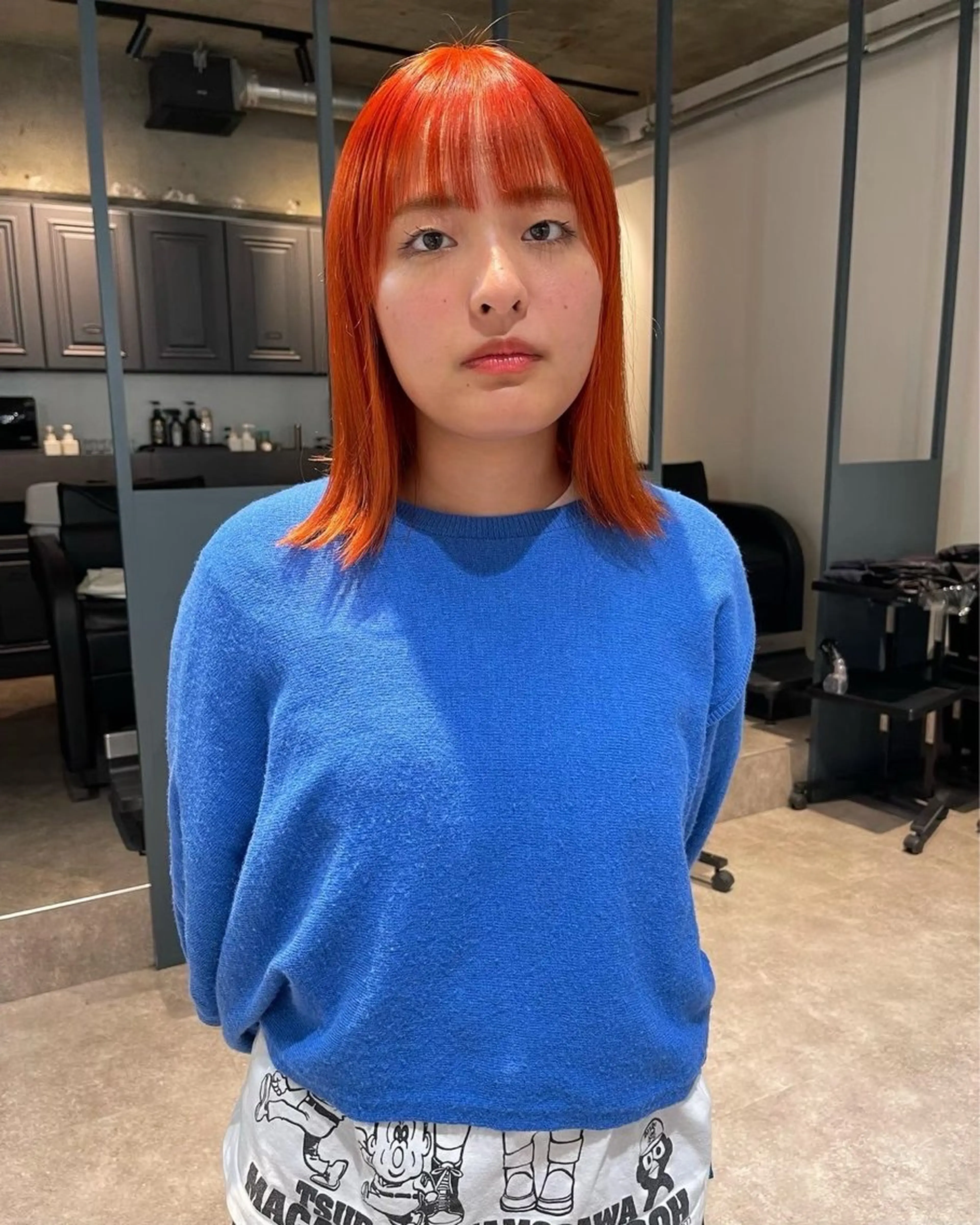 カラー ᗰIᖇᗩ☼ 𐦍 ☼ ᑎᗩIᒪの眉毛・アイブロウイメージ