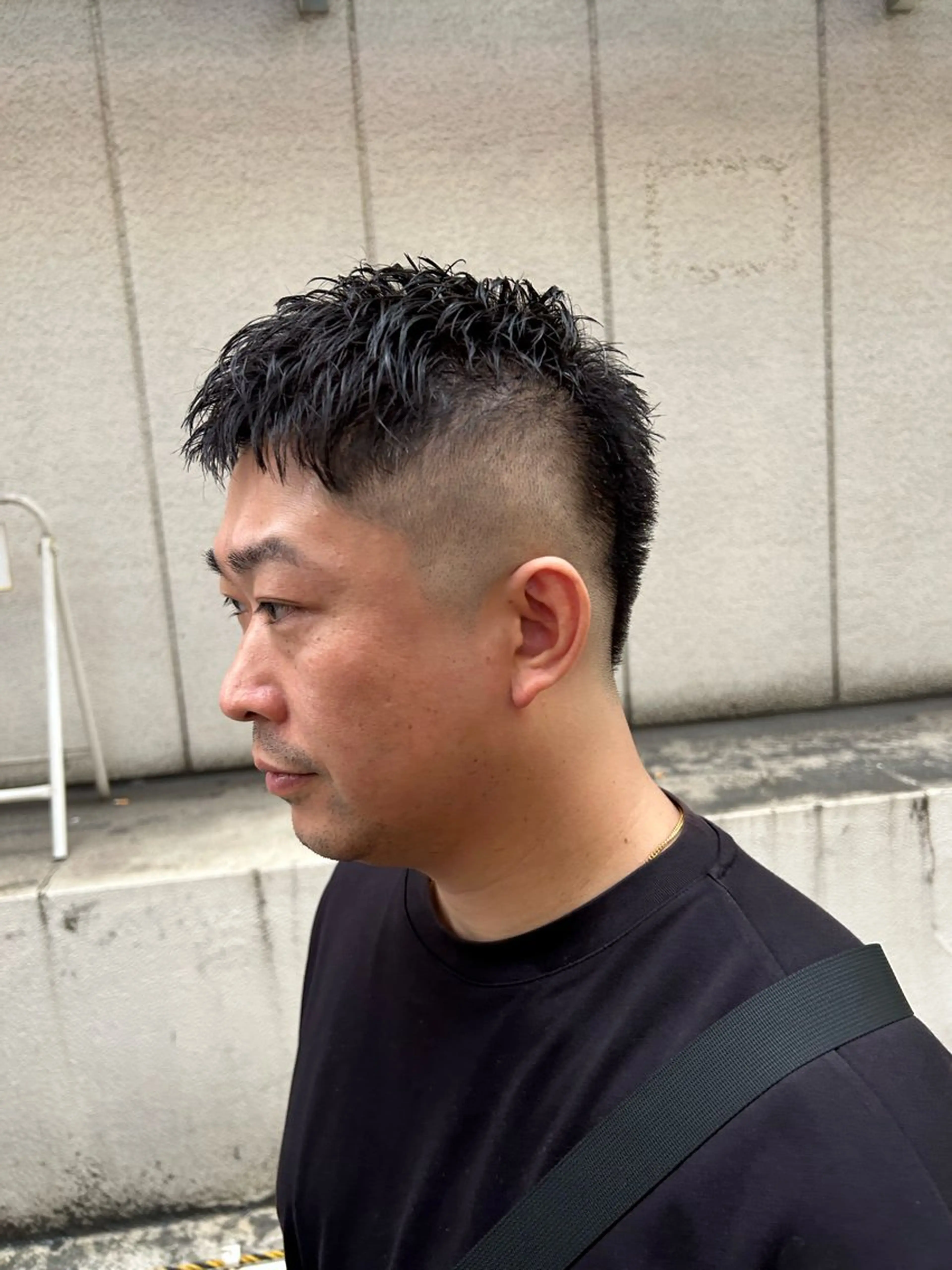 ショート マレットヘア 藤田 希羅のヘアスタイル