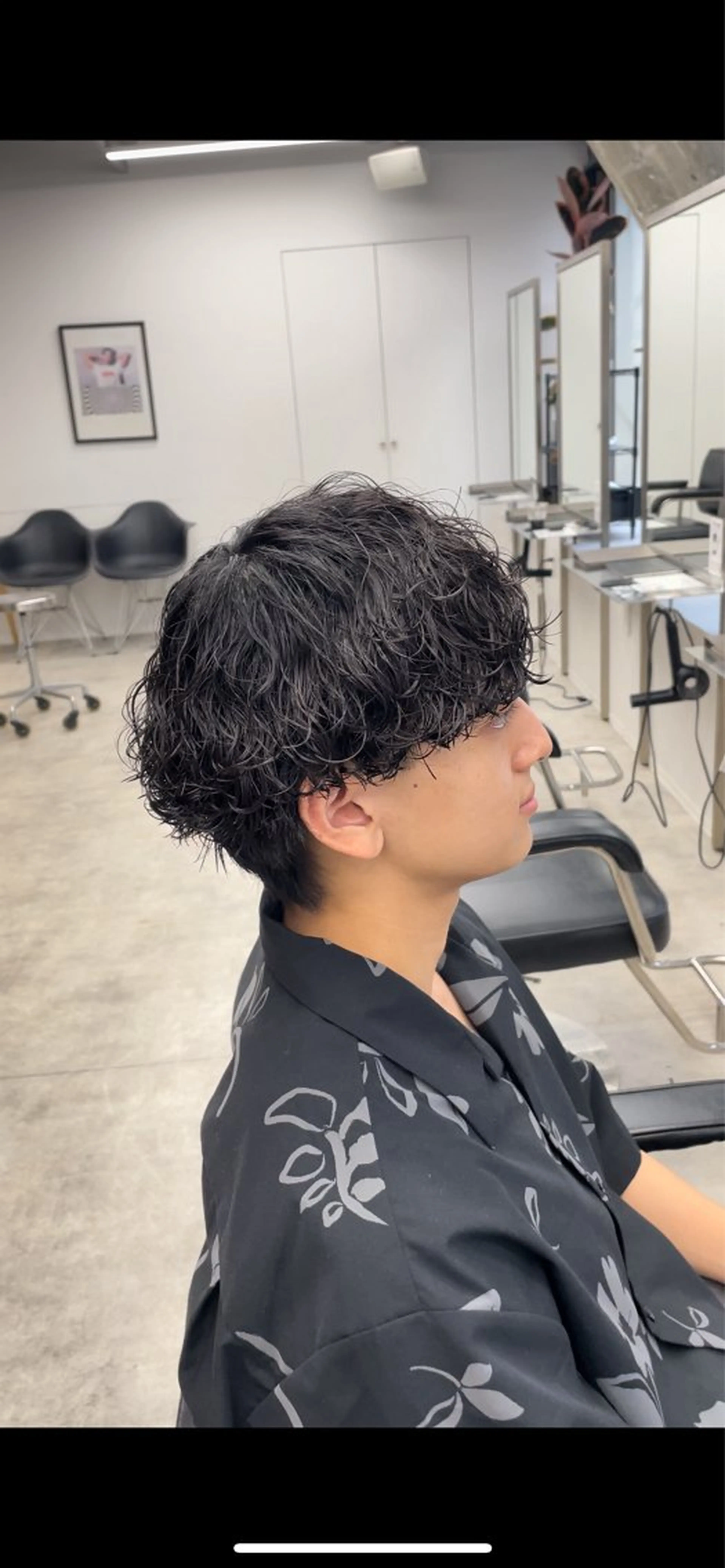 パーマ メンズ カット パーマ メンズパーマ/新潟/ 万代／田崎亮🌟のヘアスタイル