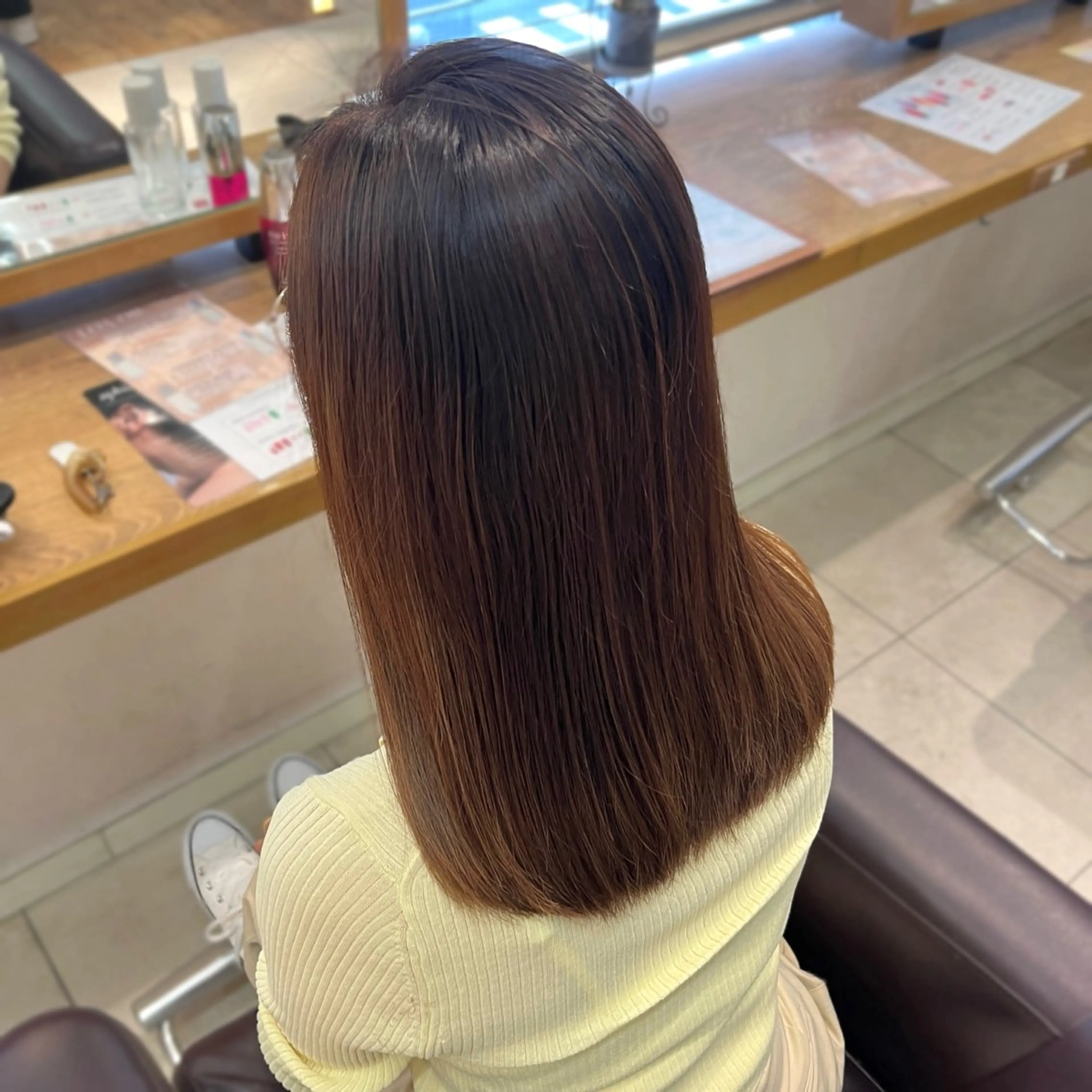 ミディアム カット ヘアカラー Nagi /ヘアメ /艶カラー/メンズのヘアスタイル