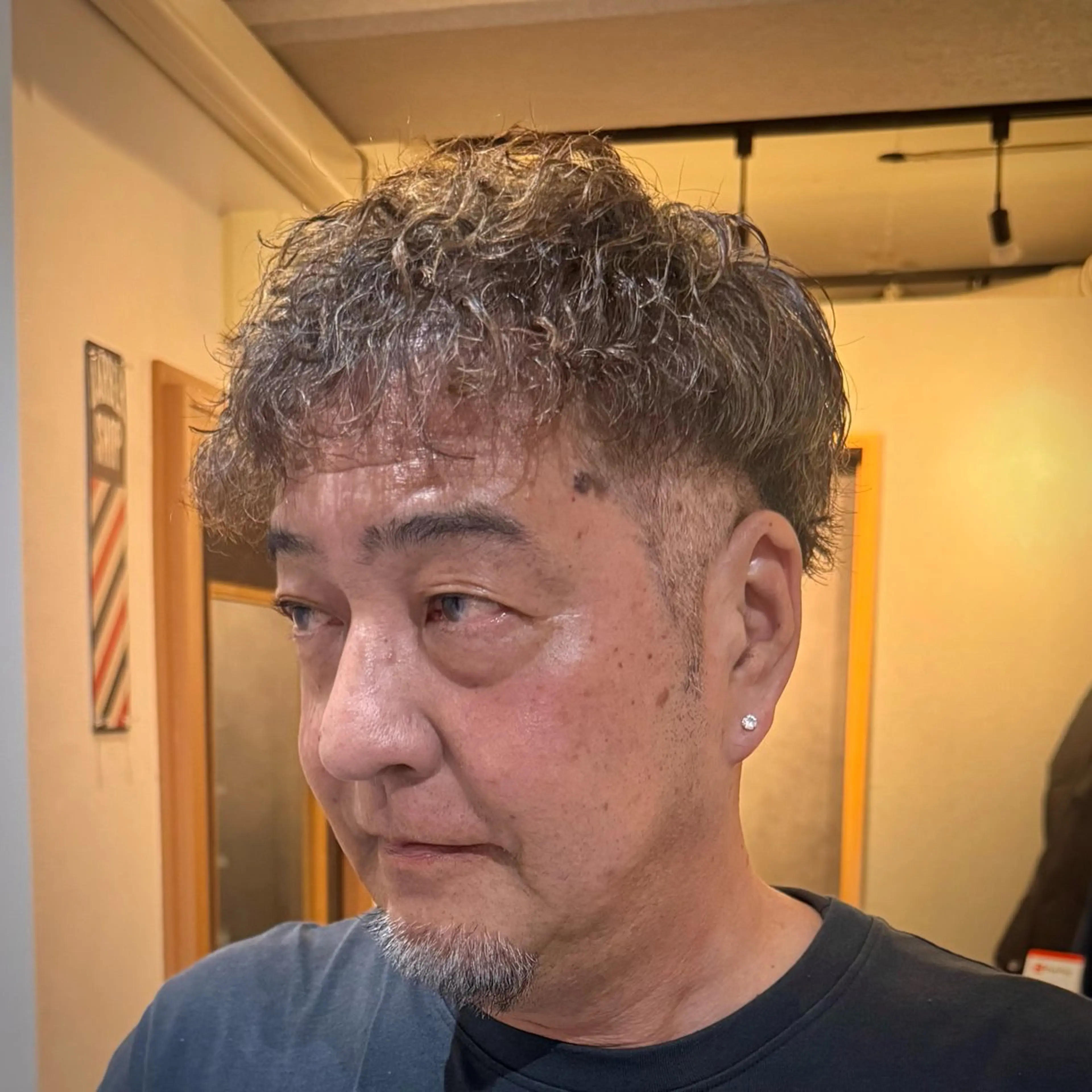 ショート パーマ メンズ カット パーマ 立川メンズカット/ メンズパーマ💈三上のヘアスタイル