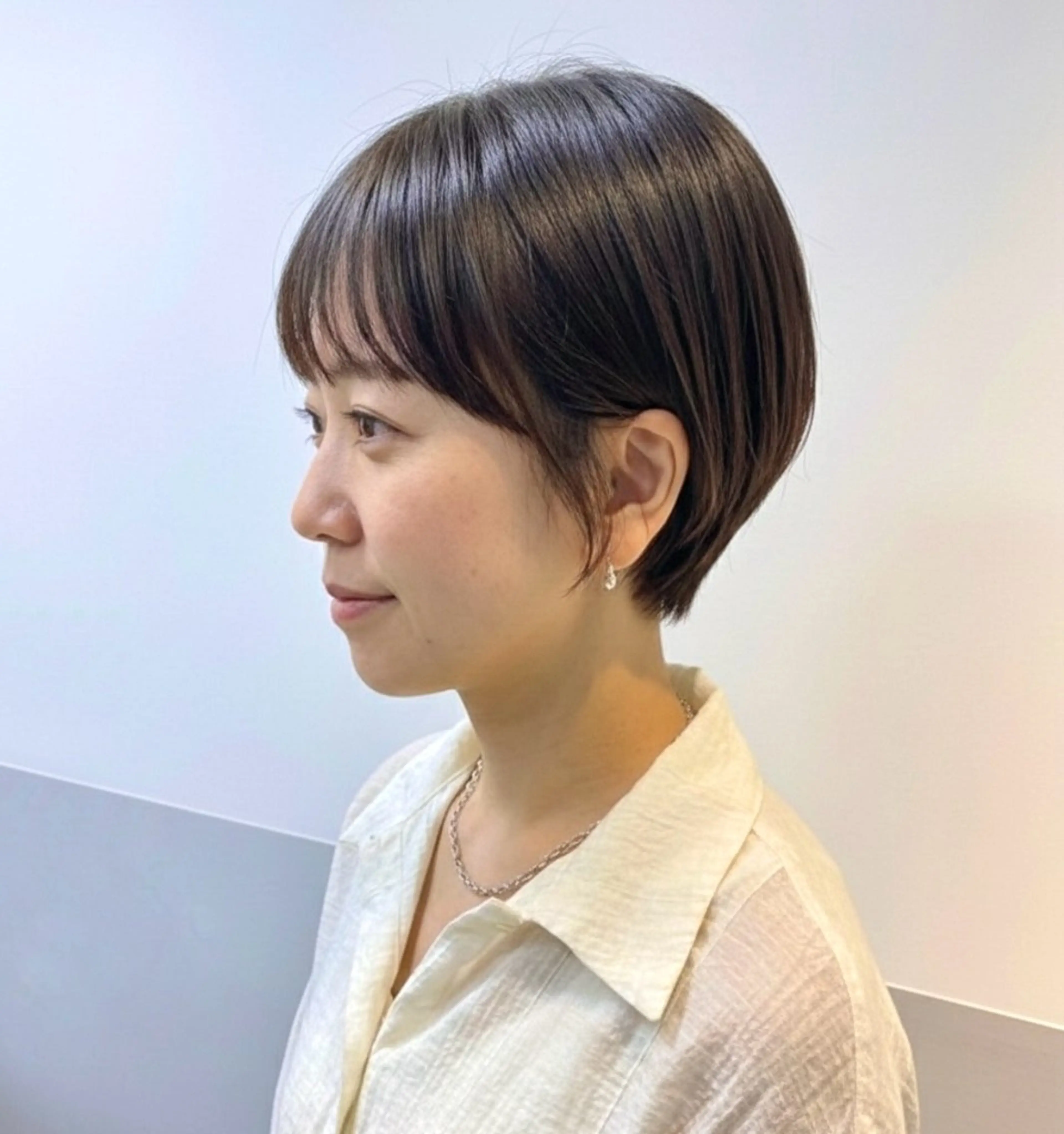 ショート 小顔カット カット ヘアカラー トリートメント ヘッドスパ SALOWIN銀座VORT所属・小林 佳祐のヘアスタイル